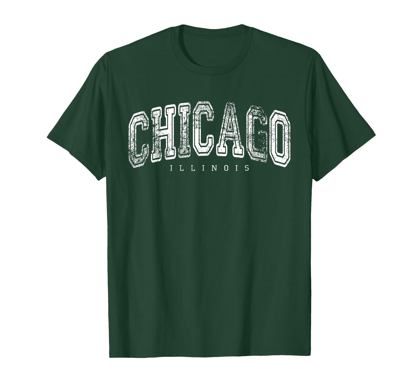 Chicago Illinois Vintage Retro US City State Travel T-Shirt
