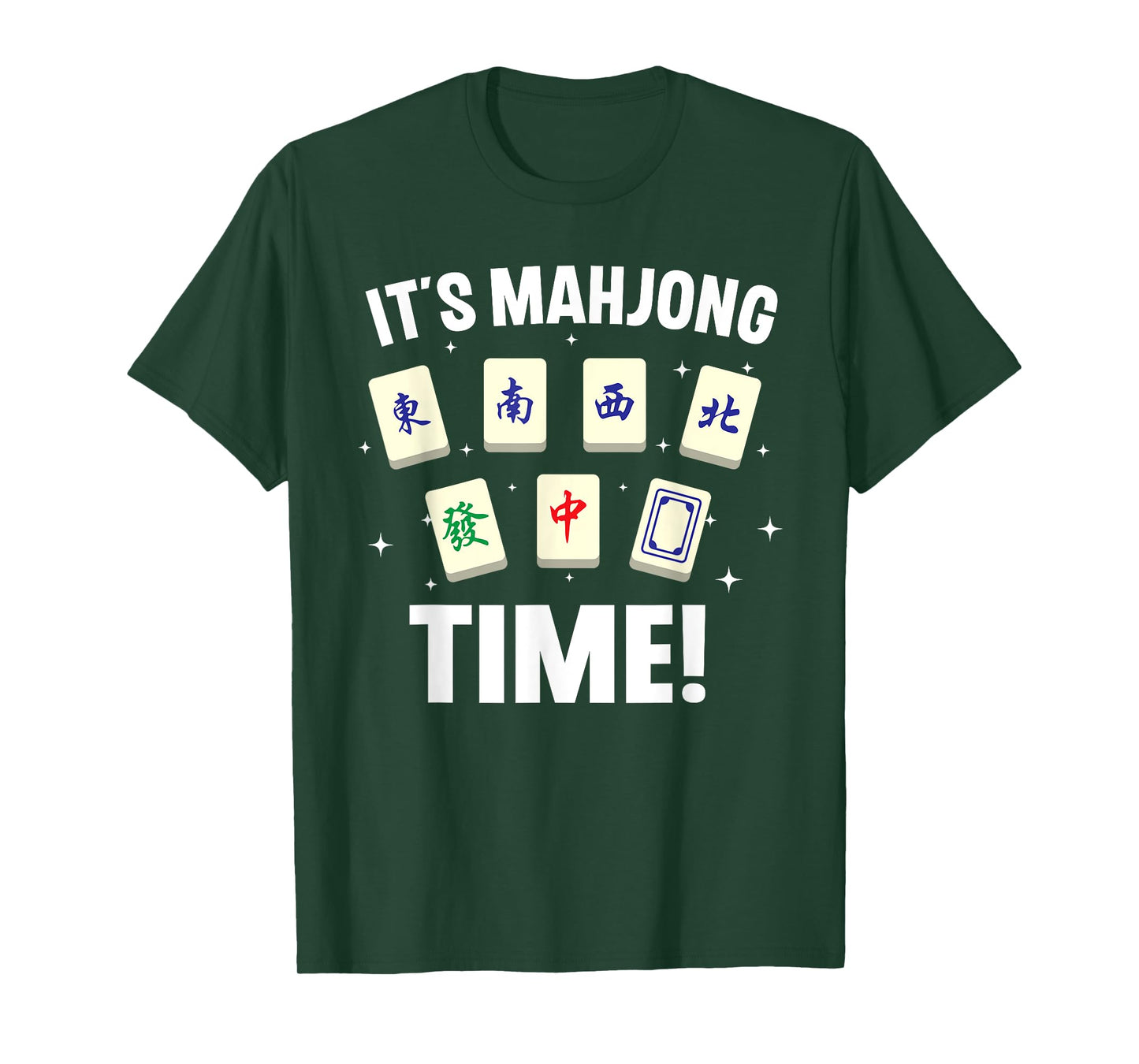 Funny Mahjong Design For Men Women Mahjong Game Player Lover T-Shirt