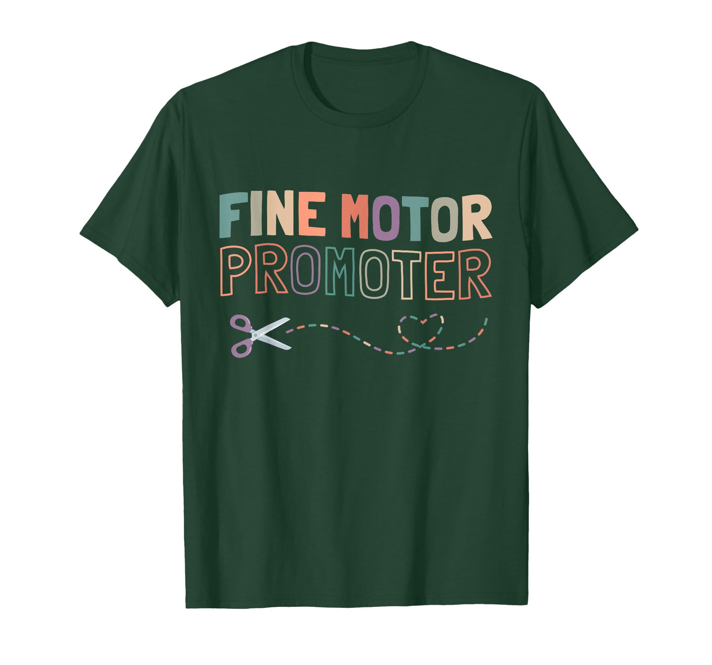 Groovy Fine Motor Promoter Occupational Therapy OT Therapist T-Shirt