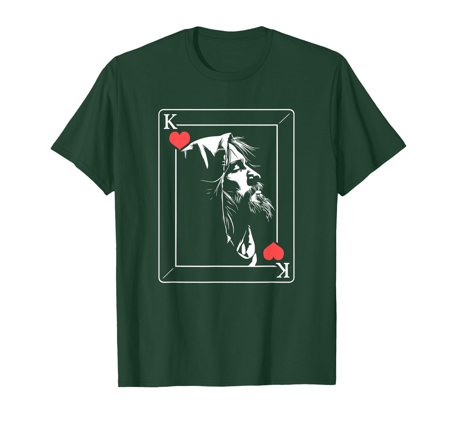 Jesus Is King Of Hearts T-Shirt