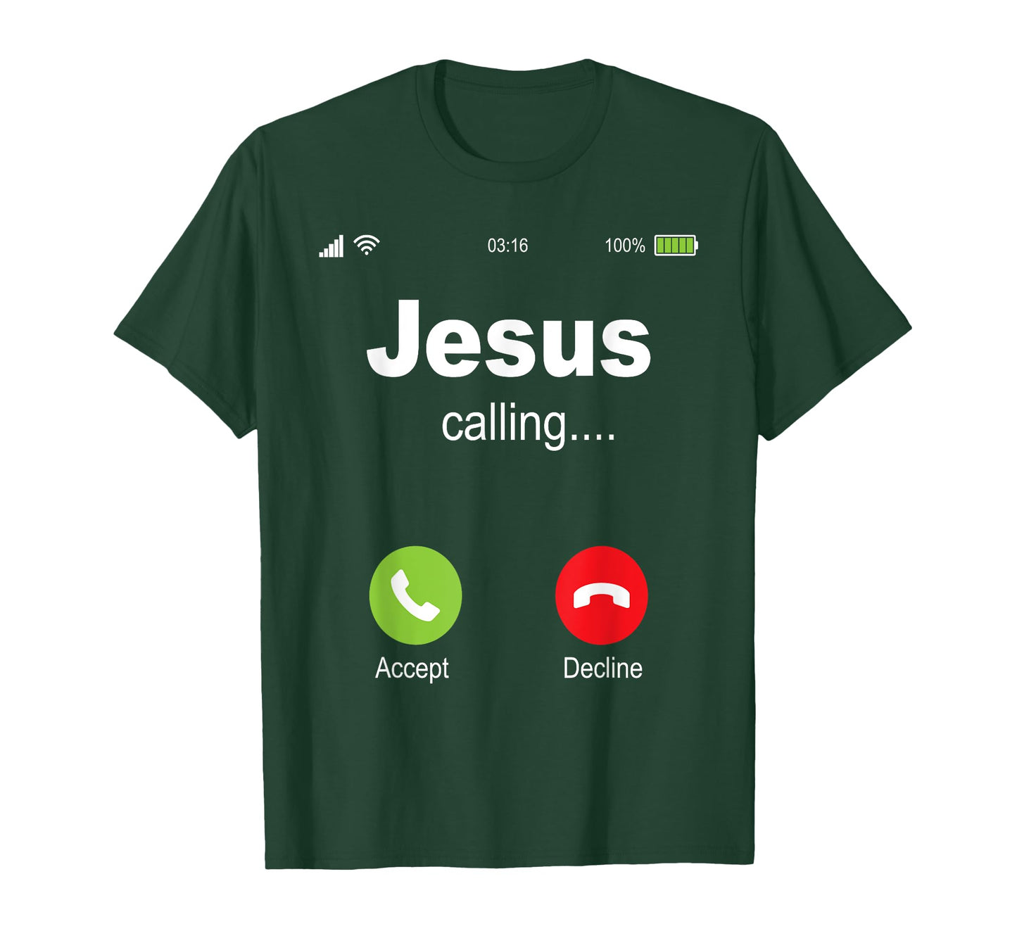 Jesus Calling - Christian Religious Bible Church T-Shirt
