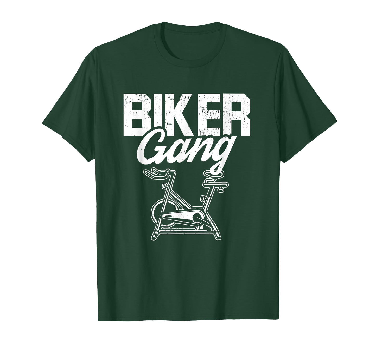Biker Gang I Spin Saying I Gym Workout I Spinning Class T-Shirt