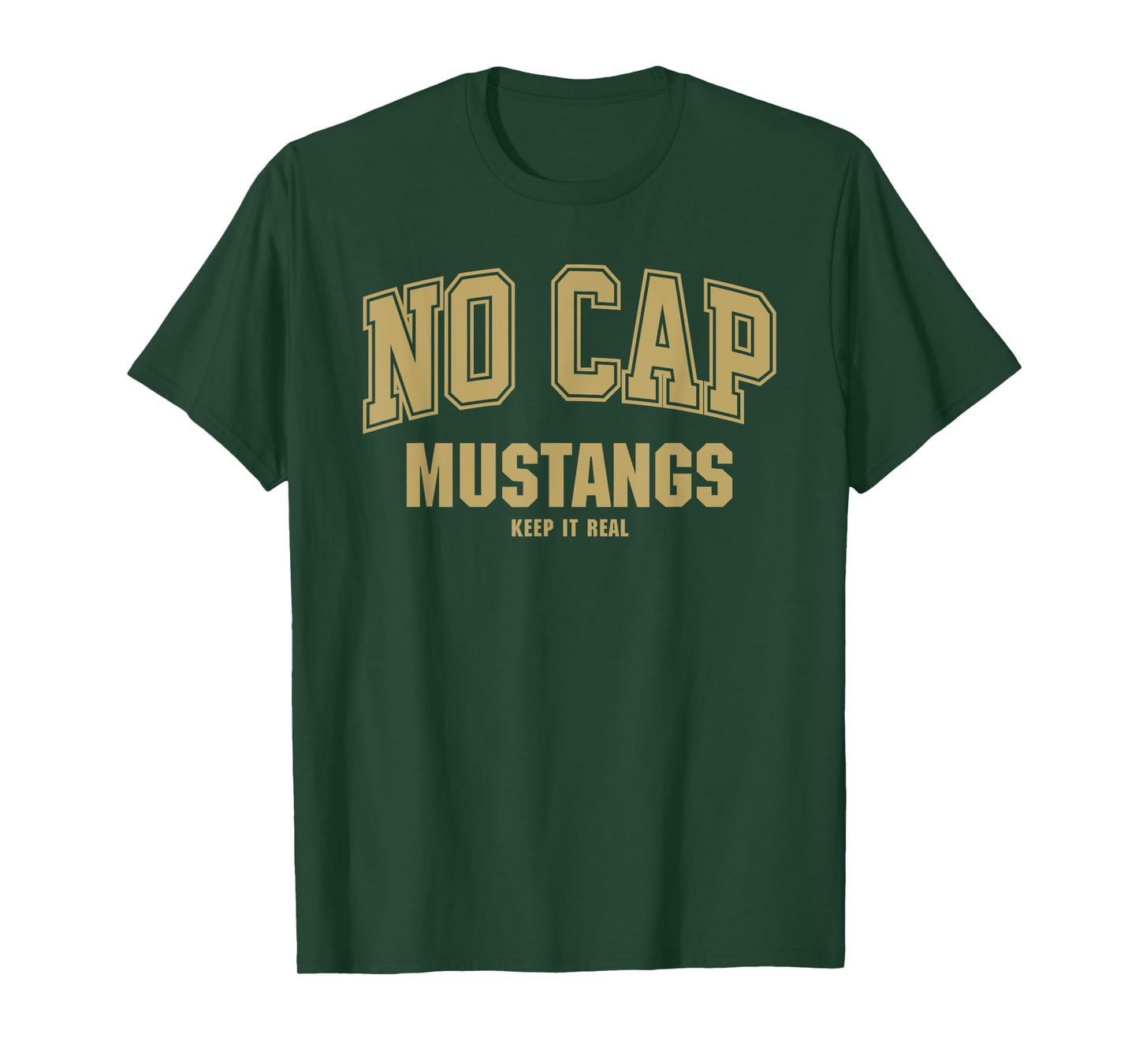 Coronado Mustangs NO CAP Keepin' It Real T-Shirt