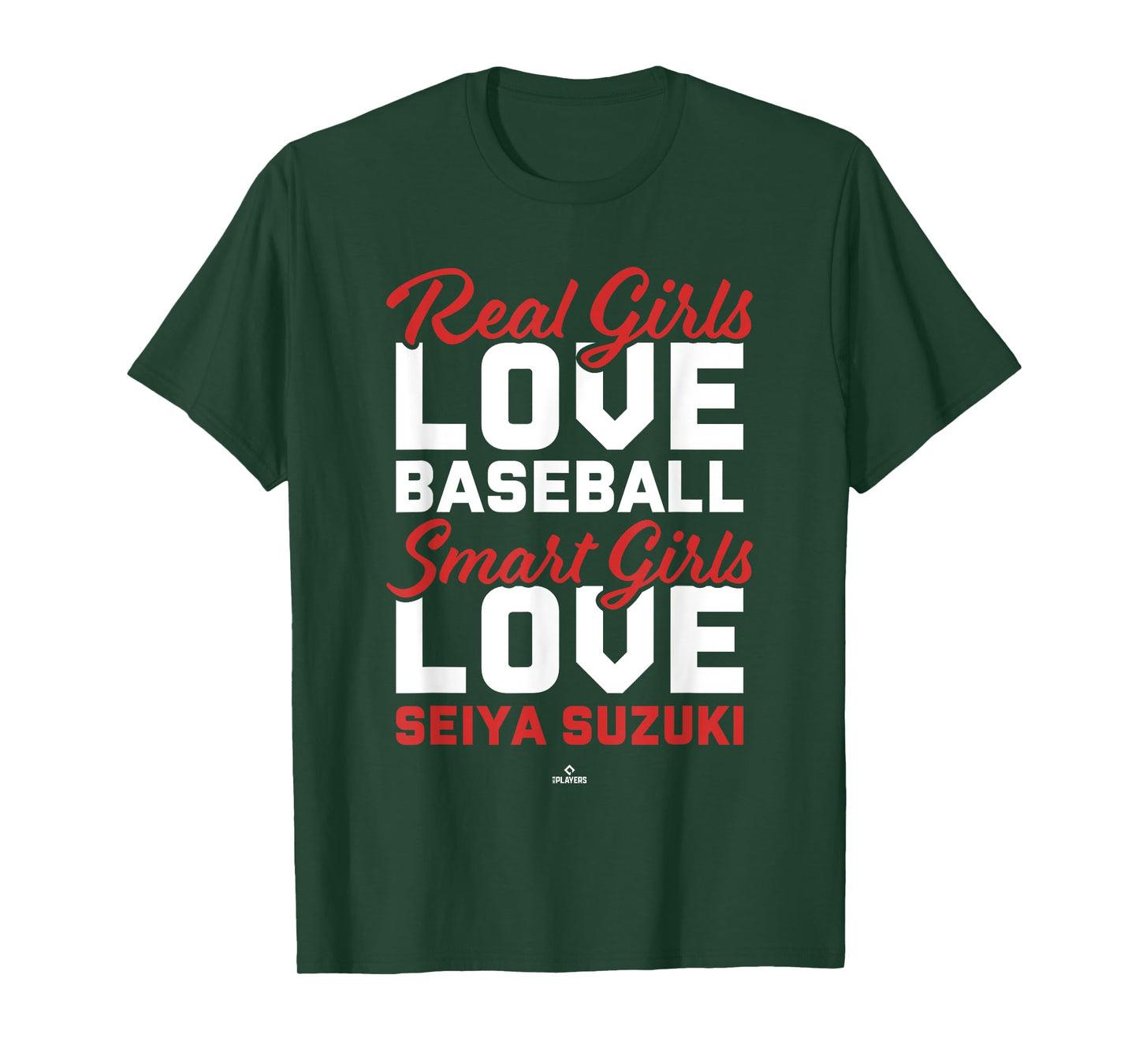 Smart Girls Love Seiya Suzuki Chicago Baseball MLBPA T-Shirt