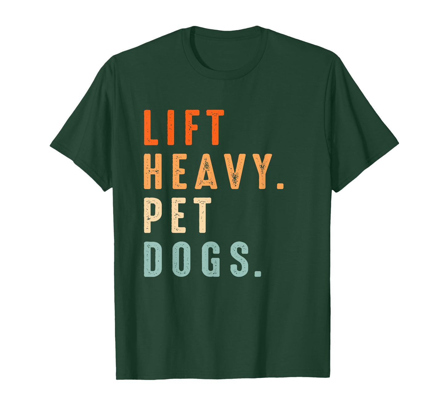 Funny Lift Heavy Pet Dogs Gym Fitness Weight Lifting & Dogs T-Shirt