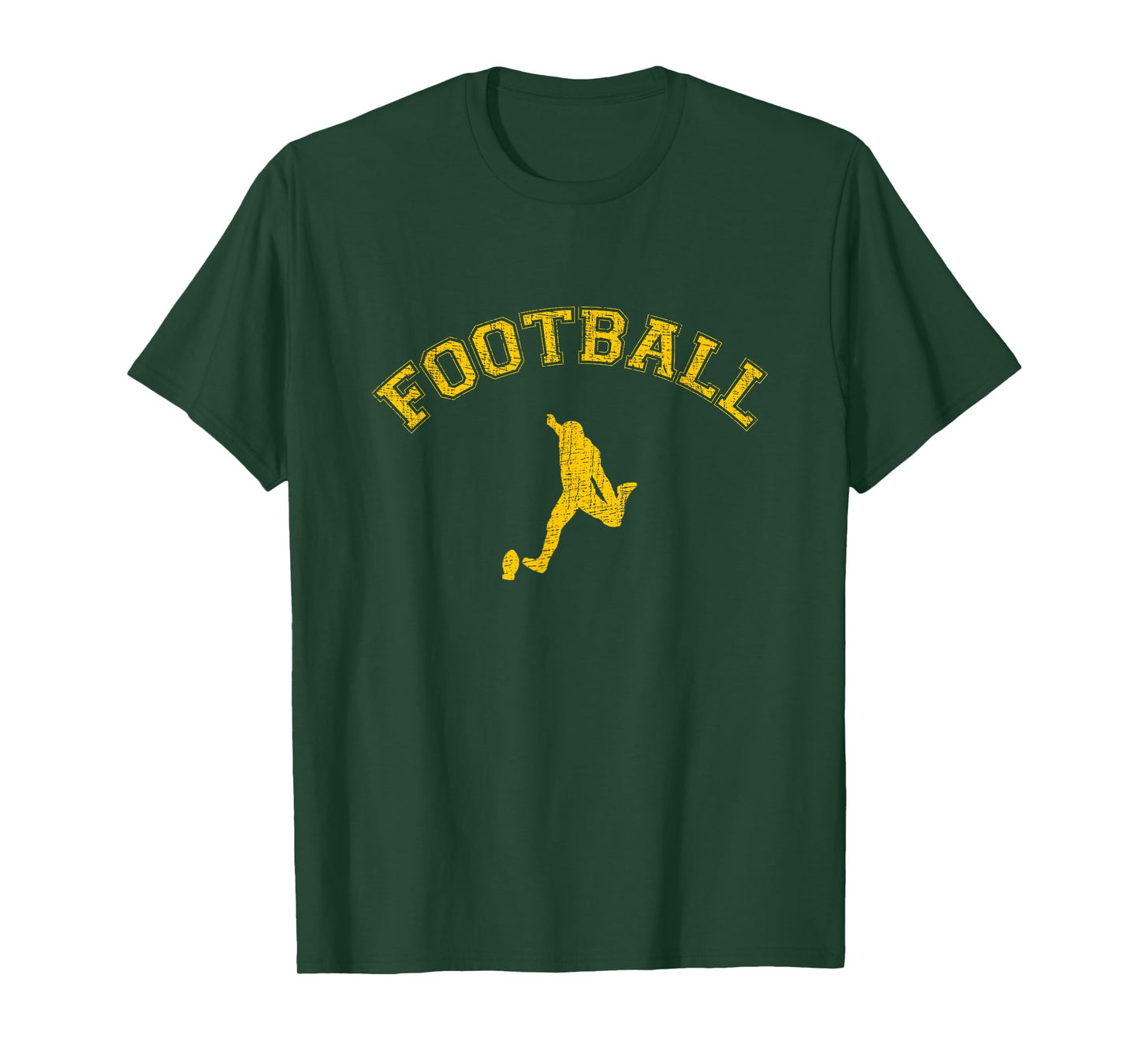 Classic College-style Football Kicker T-Shirt T-Shirt