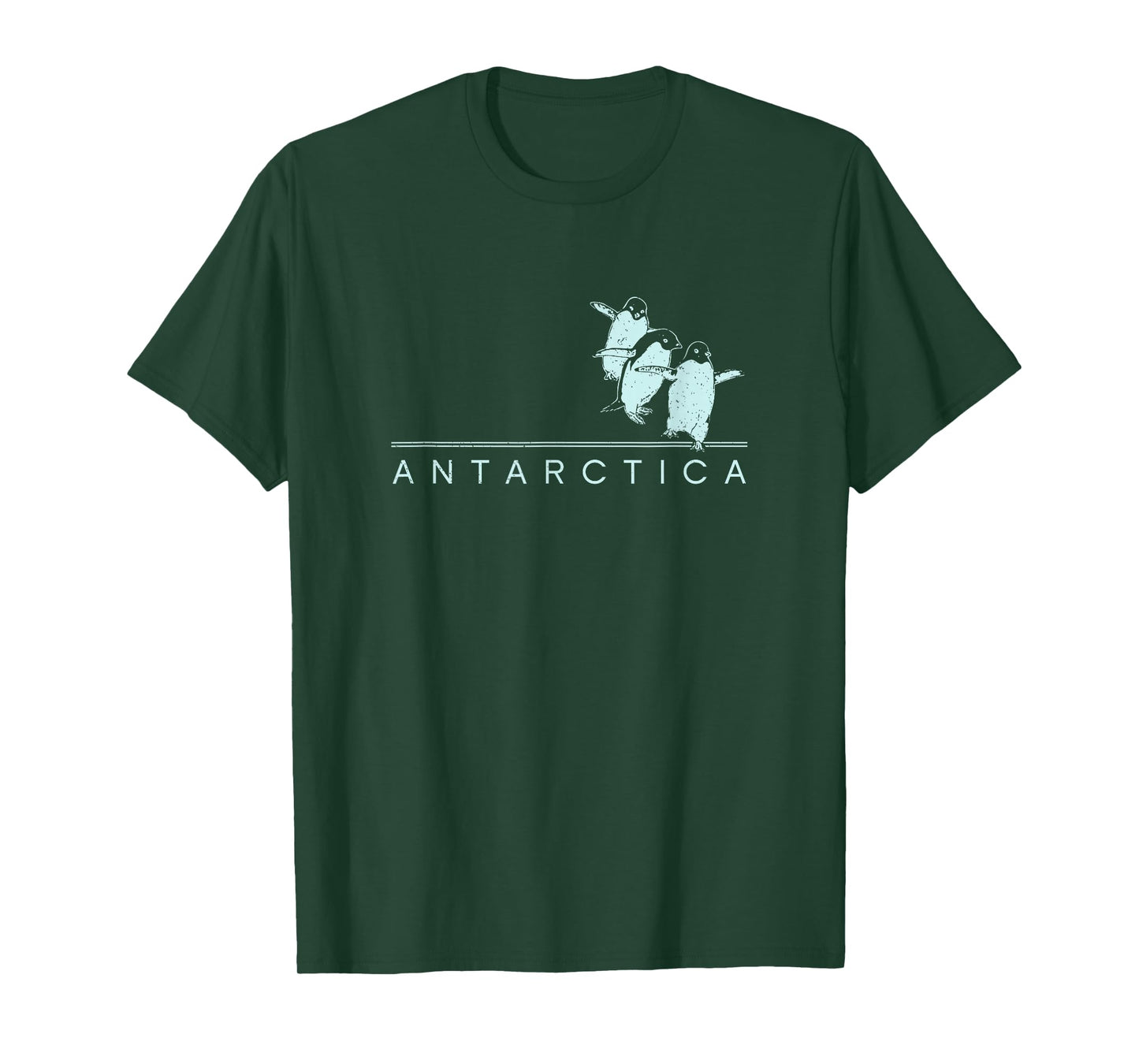Antarctica Penguins Graphic Souvenirs T-Shirt