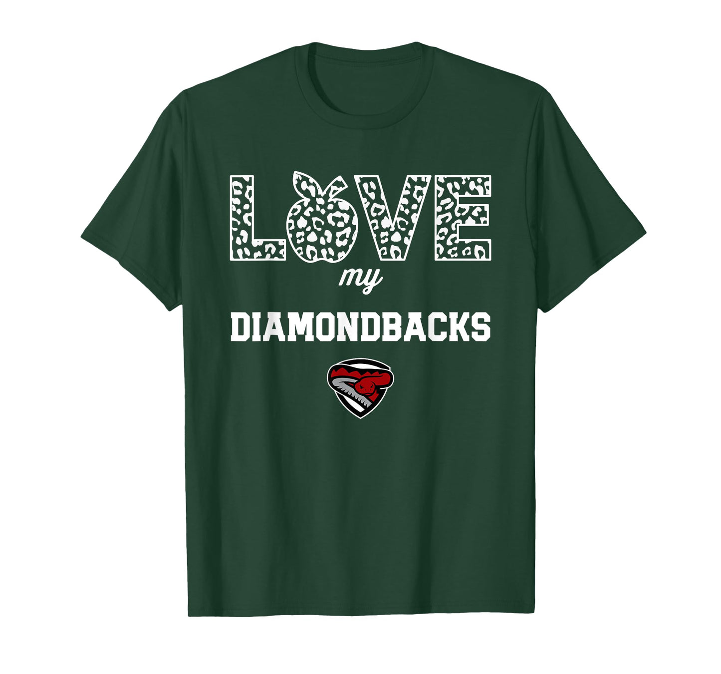Desert Oasis Diamondbacks Logo Love My Team HS T-Shirt