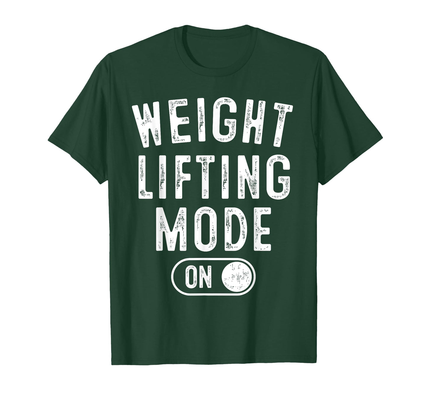 Weight Lifting Mode On Funny Bodybuilder Gift Weightlifter T-Shirt