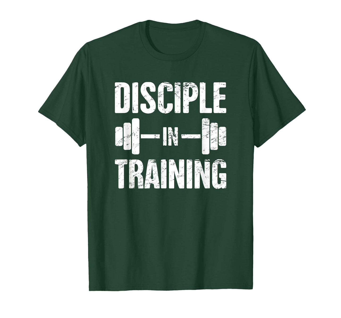 Disciple - Funny Christian Athlete / Christian Workout T-Shirt