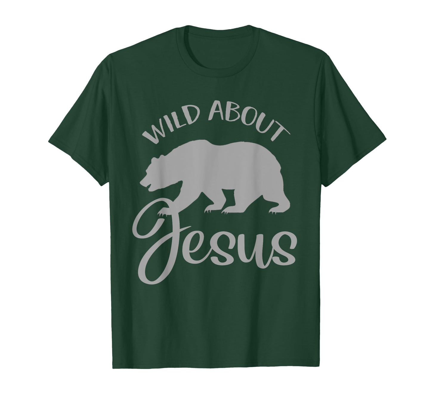 Wild About Jesus Shirt VBS Christian Religious Gift Bear T-Shirt