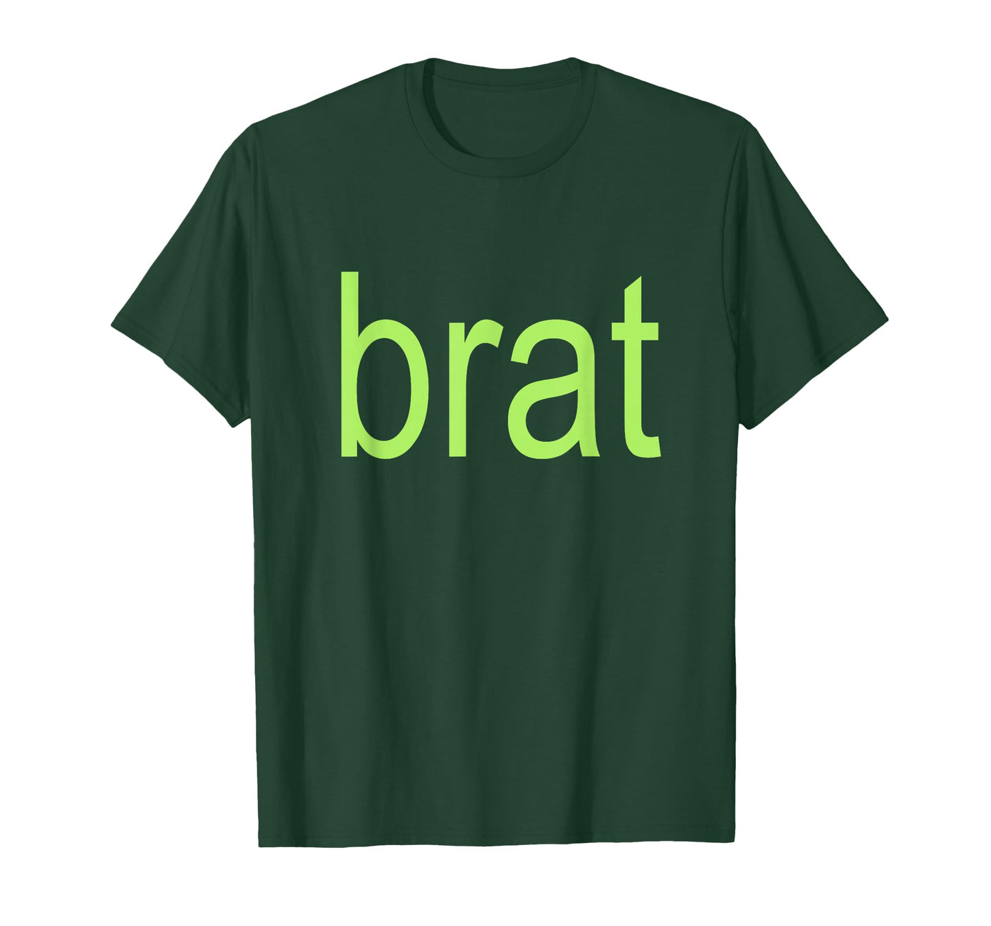 Brat Oversize All Color Black White Green Chartreuse Gift T-Shirt