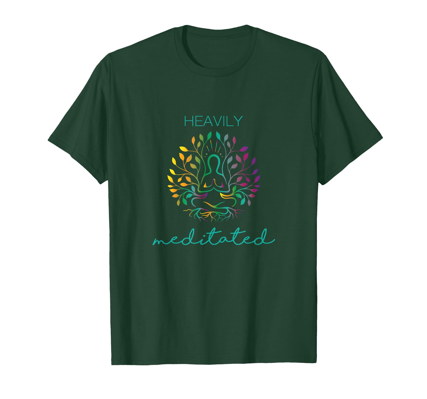 Heavily Meditated Yoga Meditation T-Shirt
