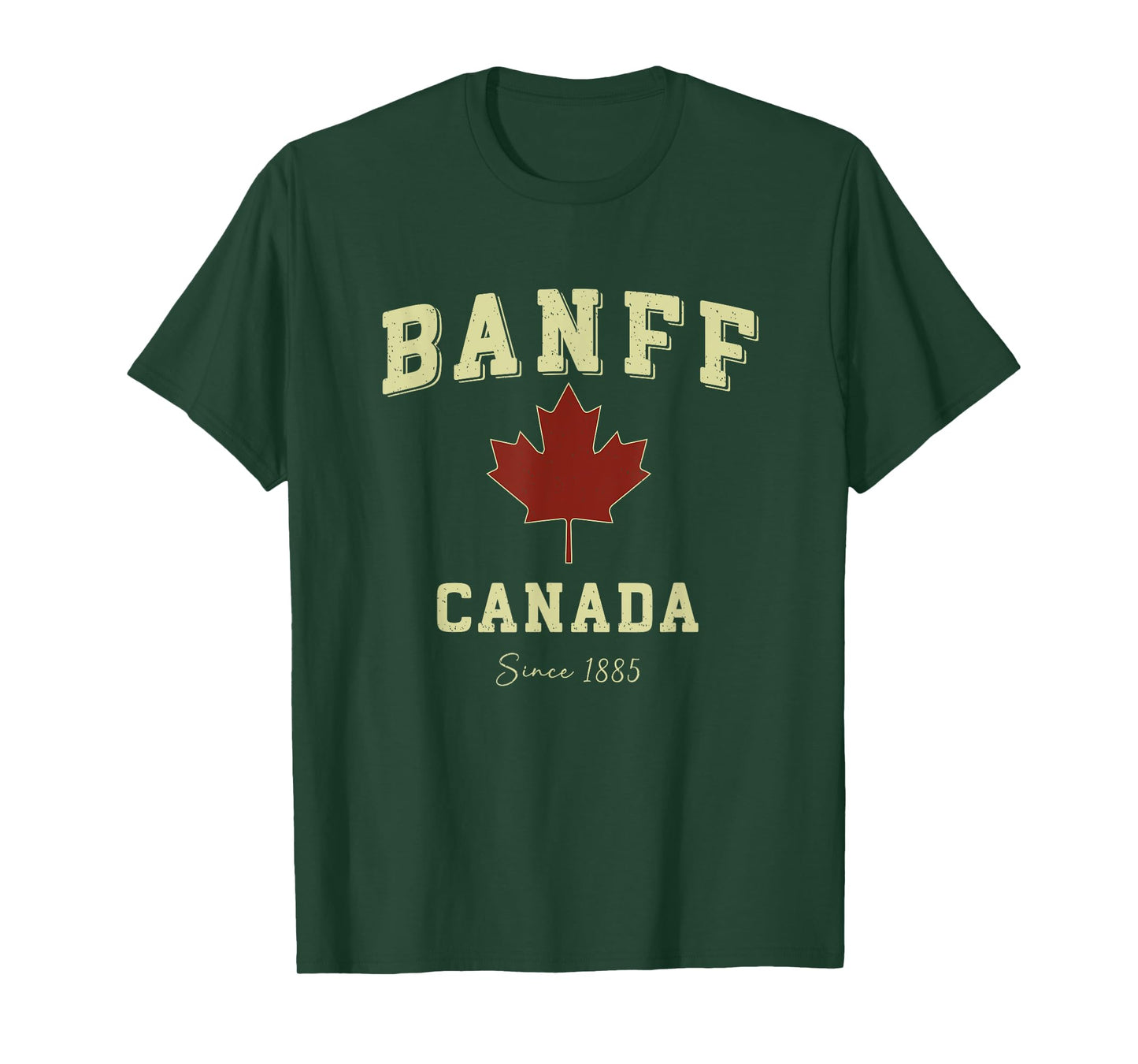 Banff Canada 1885 Vintage Graphic T-Shirt
