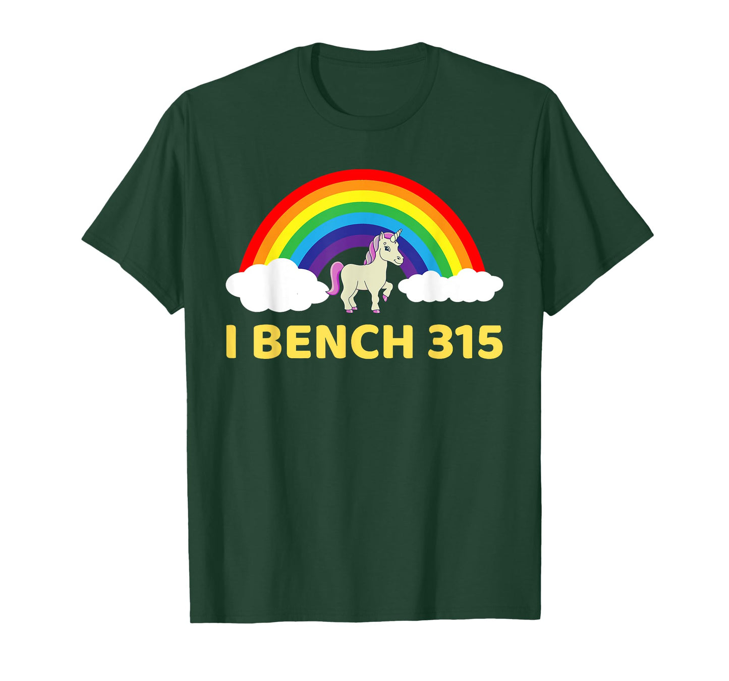 I Bench 315 Bench Press 315 lb Club Bodybuilding Satirical T-Shirt