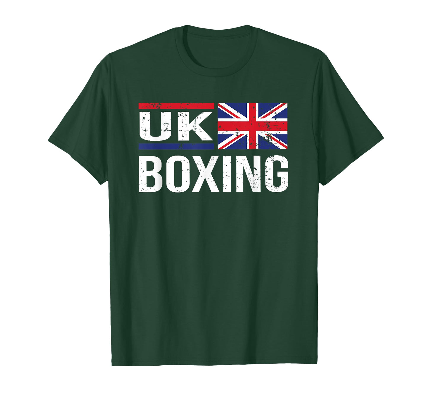 UK Boxing Great Britain Flag Gym Sparring Amateur Sport T-Shirt