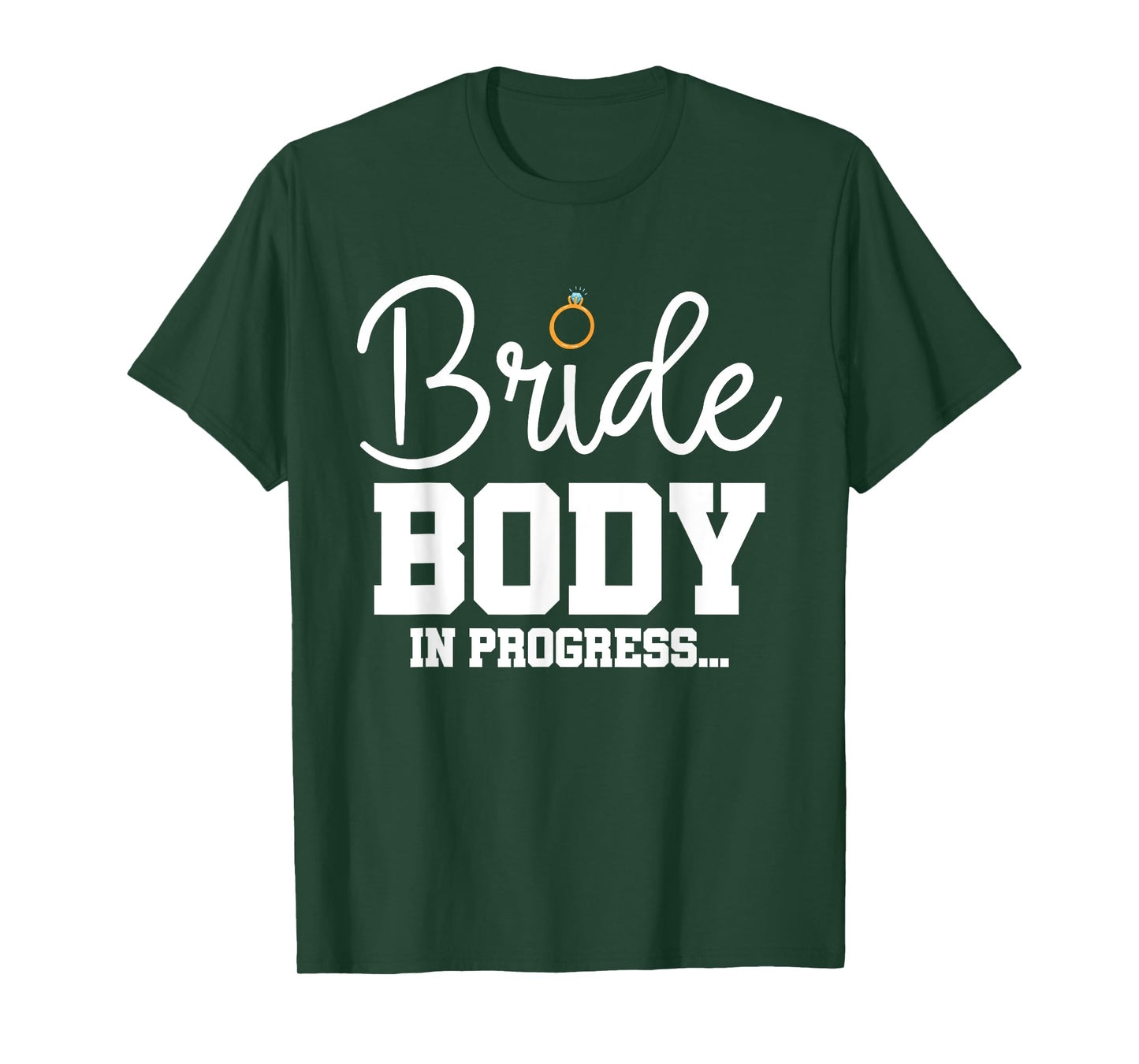 Bride Workout Sweating For My Wedding T-Shirt