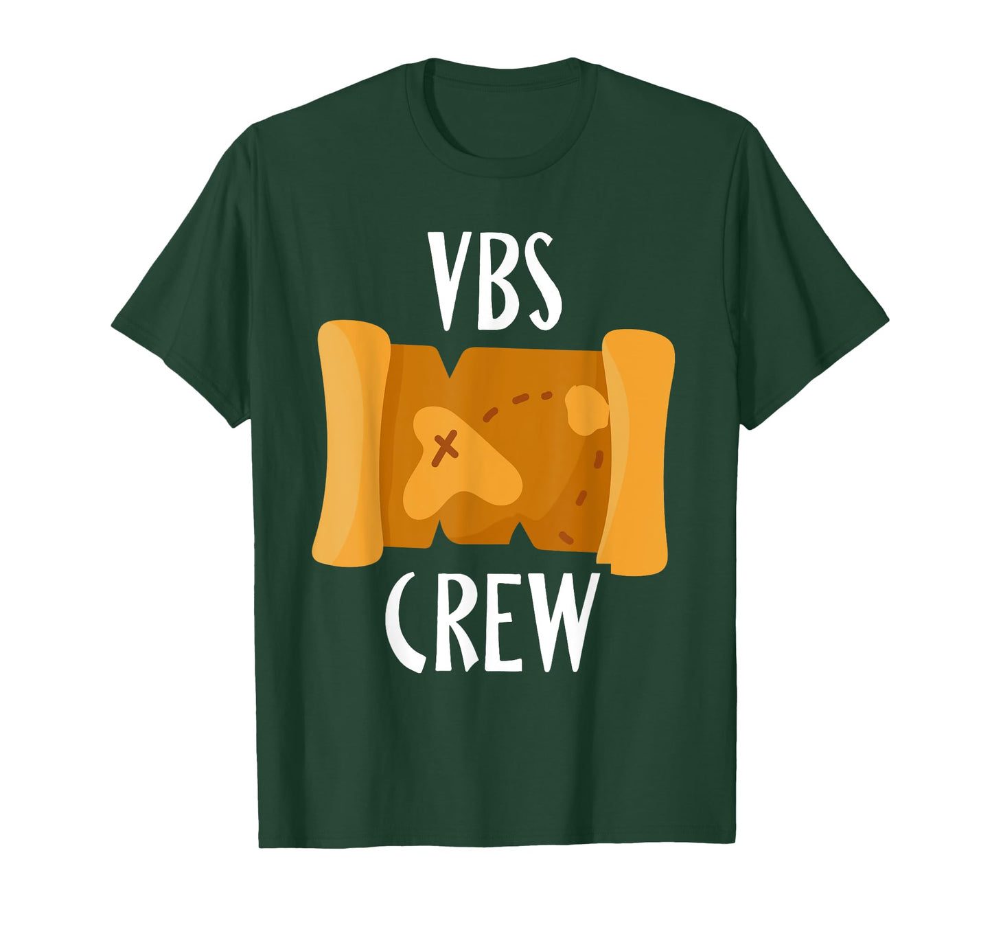 I Love VBS 2024 Crew Vacation Bible School Treasure Map T-Shirt