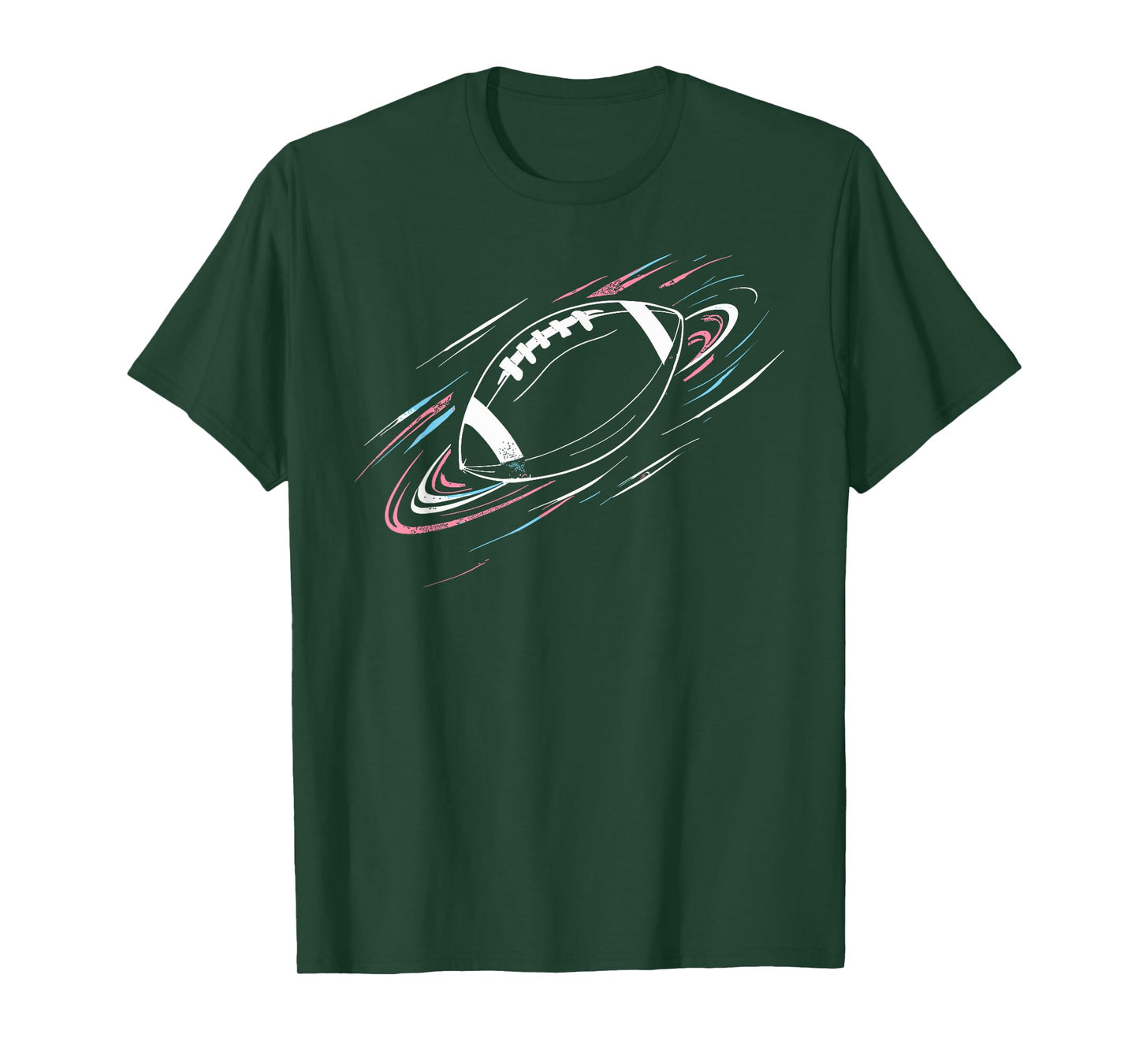 American Football Minimal Football Graphic T-Shirt