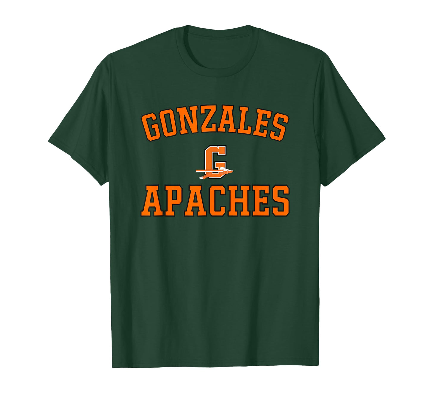 Gonzales Apaches Logo Varsity HS T-Shirt