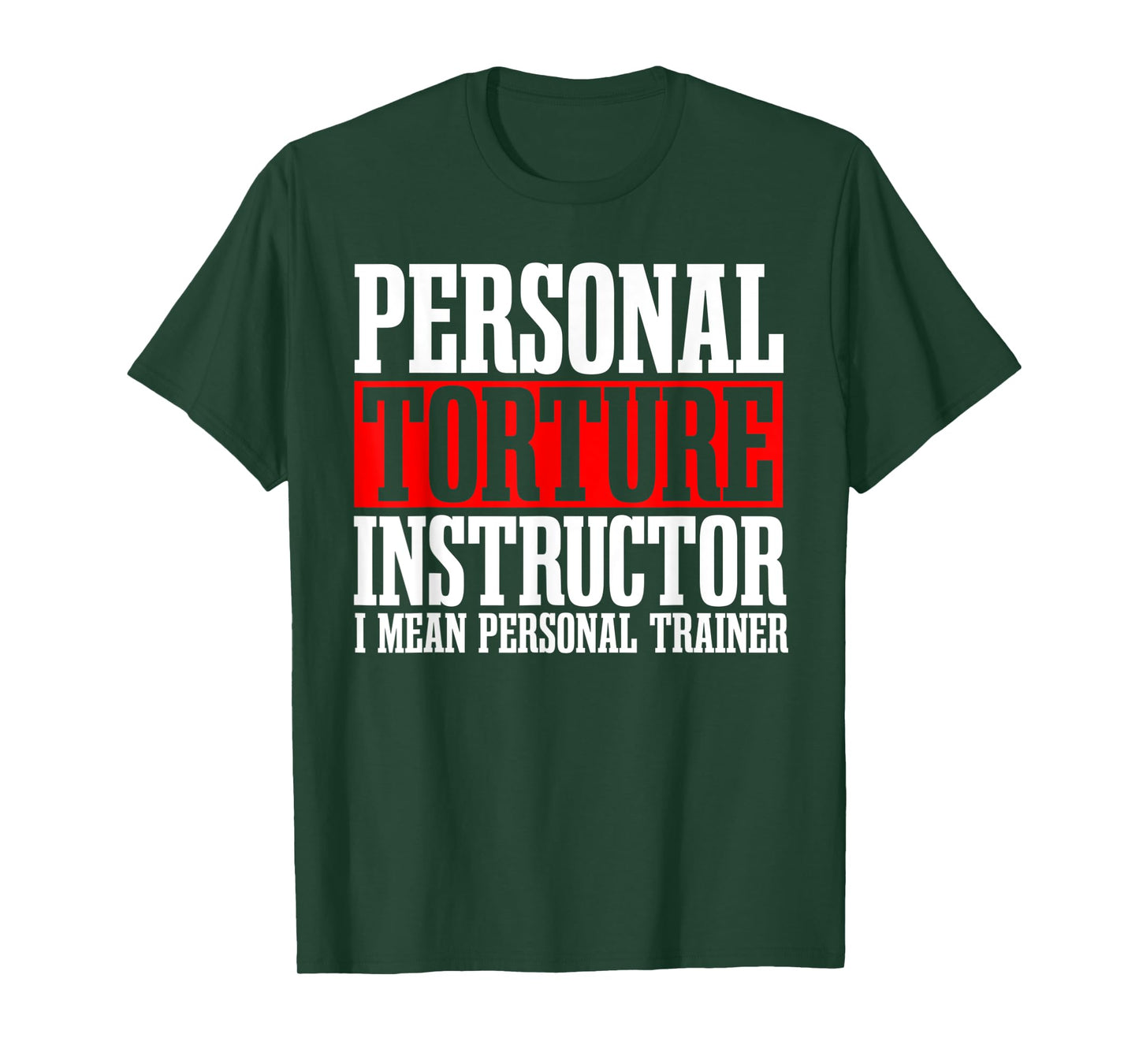 Personal Trainer Instructor Fitness Workout Coach Gym T-Shirt