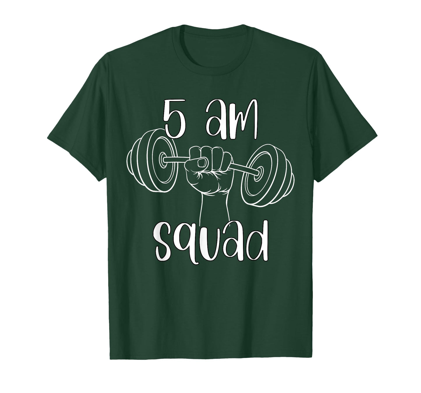 5 AM Squad | Funny Gym Workout Quote Apparel T-Shirt