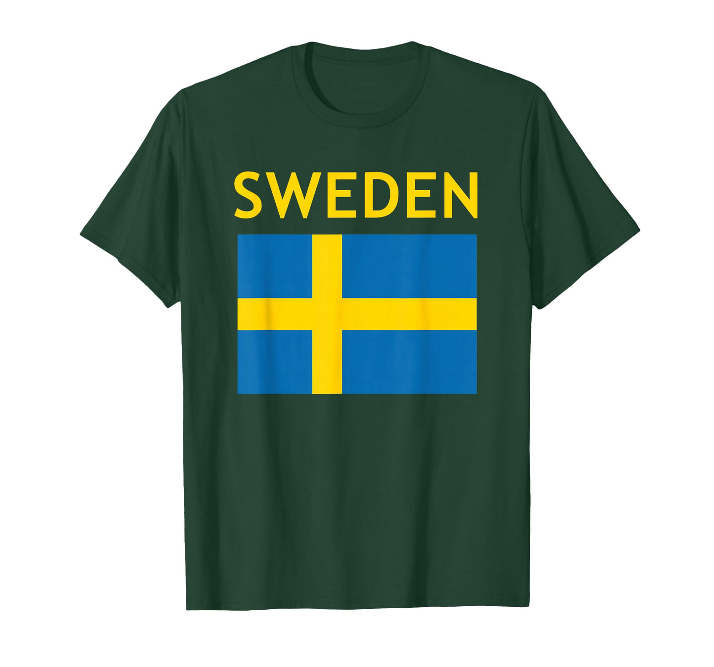 Kids Vintage Sweden Flag Swedish Souvenir Boys Girls Toddler T-Shirt