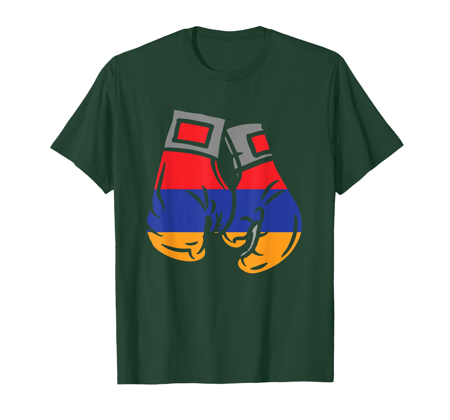 Boxing Glove With The Flag Of Armenia T-Shirt
