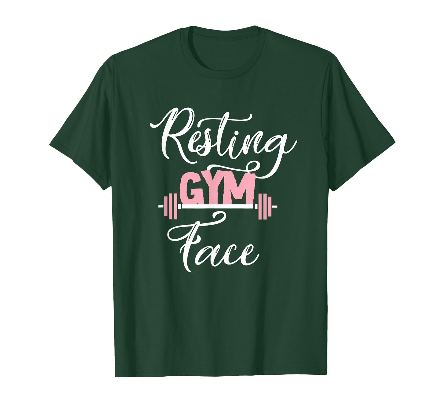 resting gym face funny cool workout fitness saying quote T-Shirt