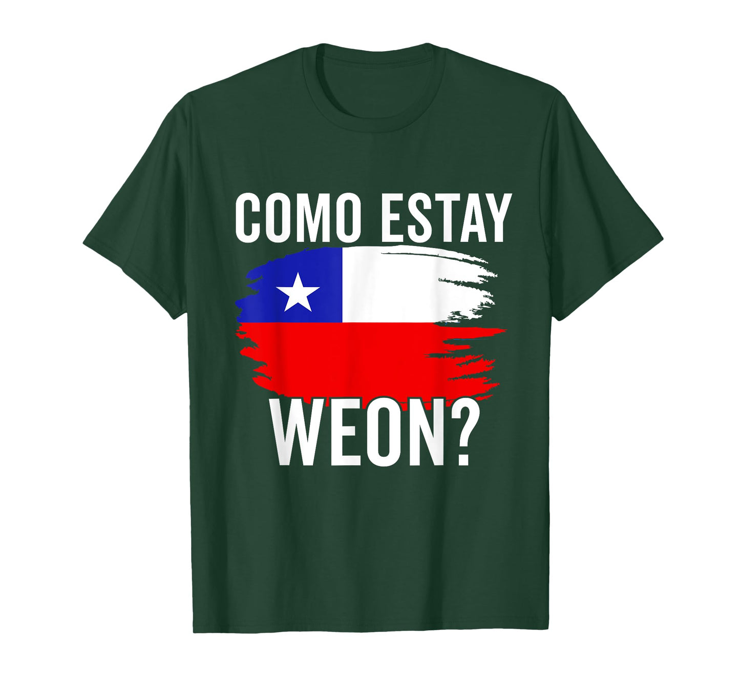 Chile Flag Pride Chilean Funny Camiseta Chilena Weon Slang T-Shirt