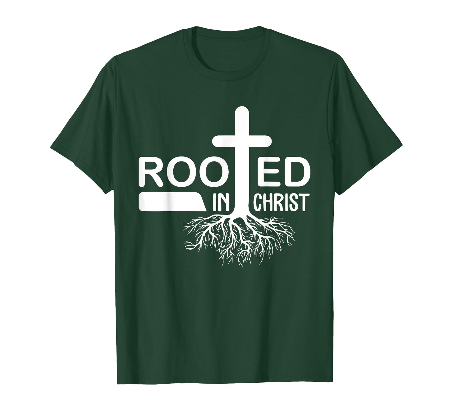 Rooted in Christ Faith in Jesus Christian Gifts T-Shirt