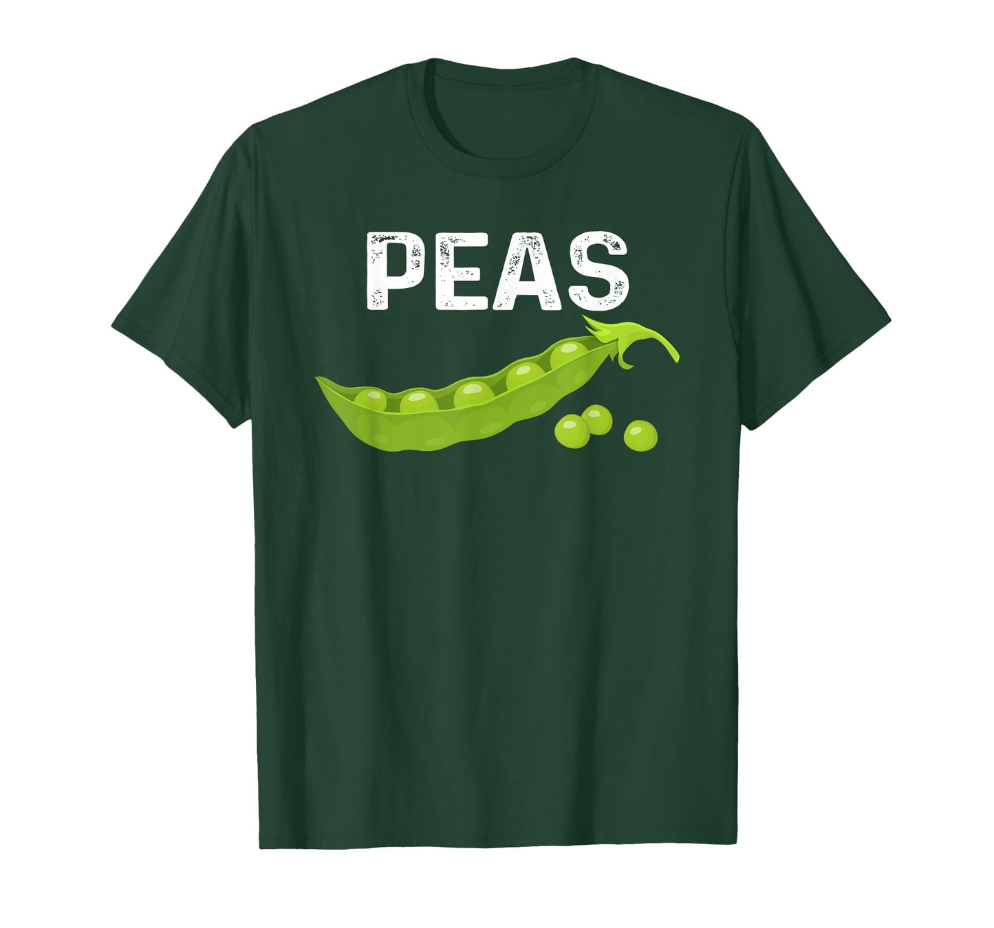 I Love Peas Funny Peas Halloween Costume For Vegetable Lover T-Shirt