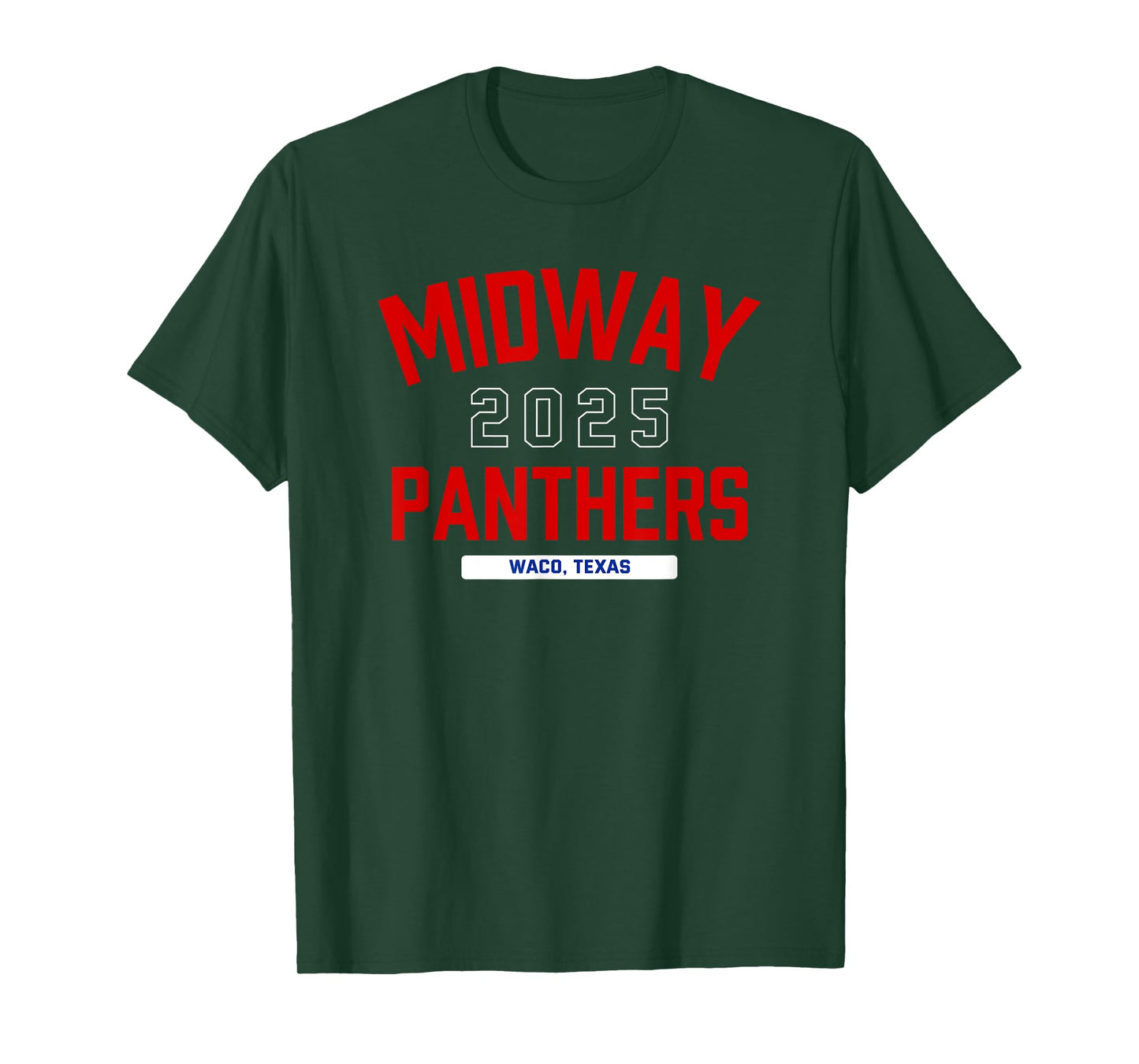 Midway Panthers Waco, Texas 2025 T-Shirt