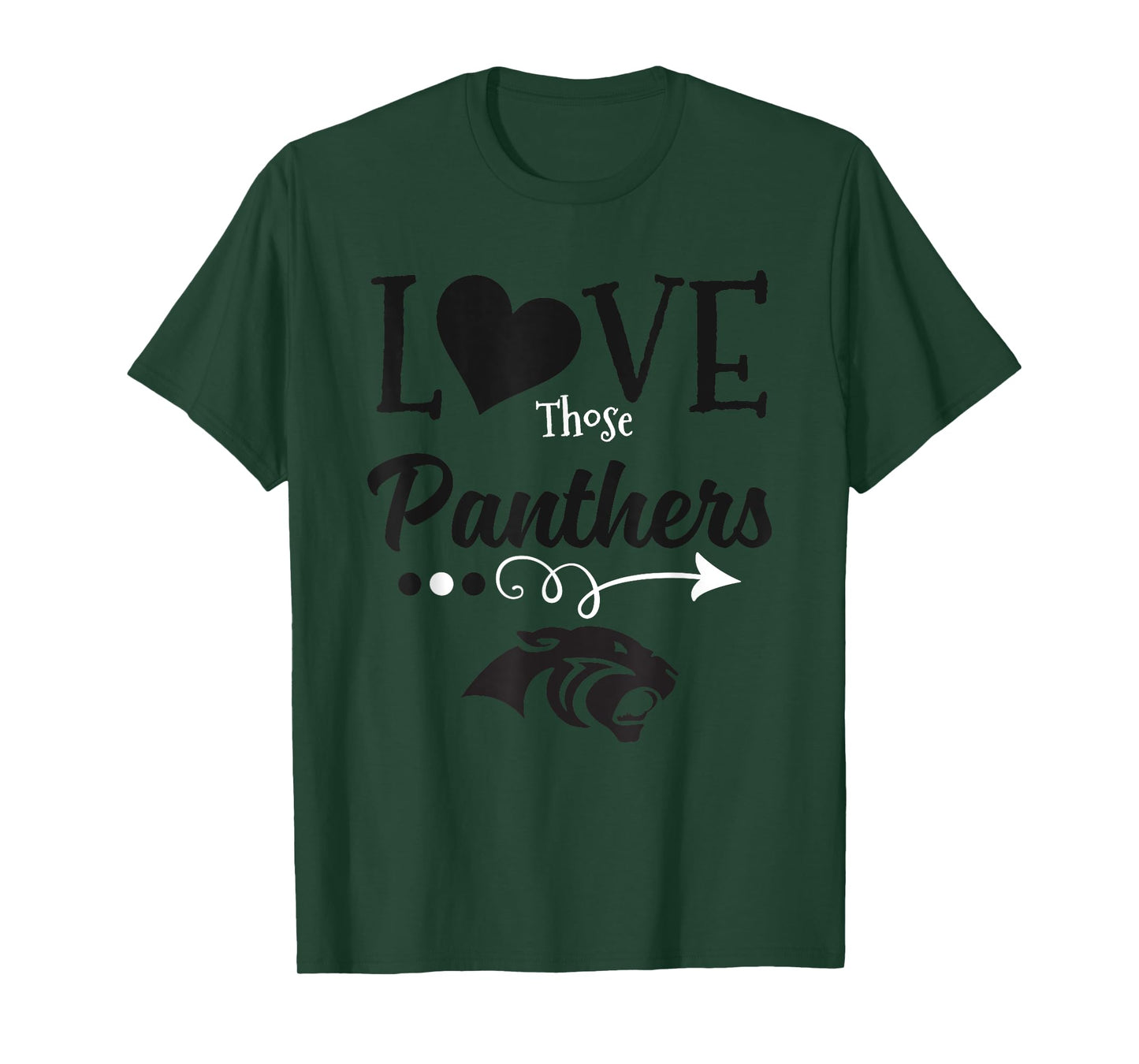 Cabot Panthers Logo Love Those HS T-Shirt