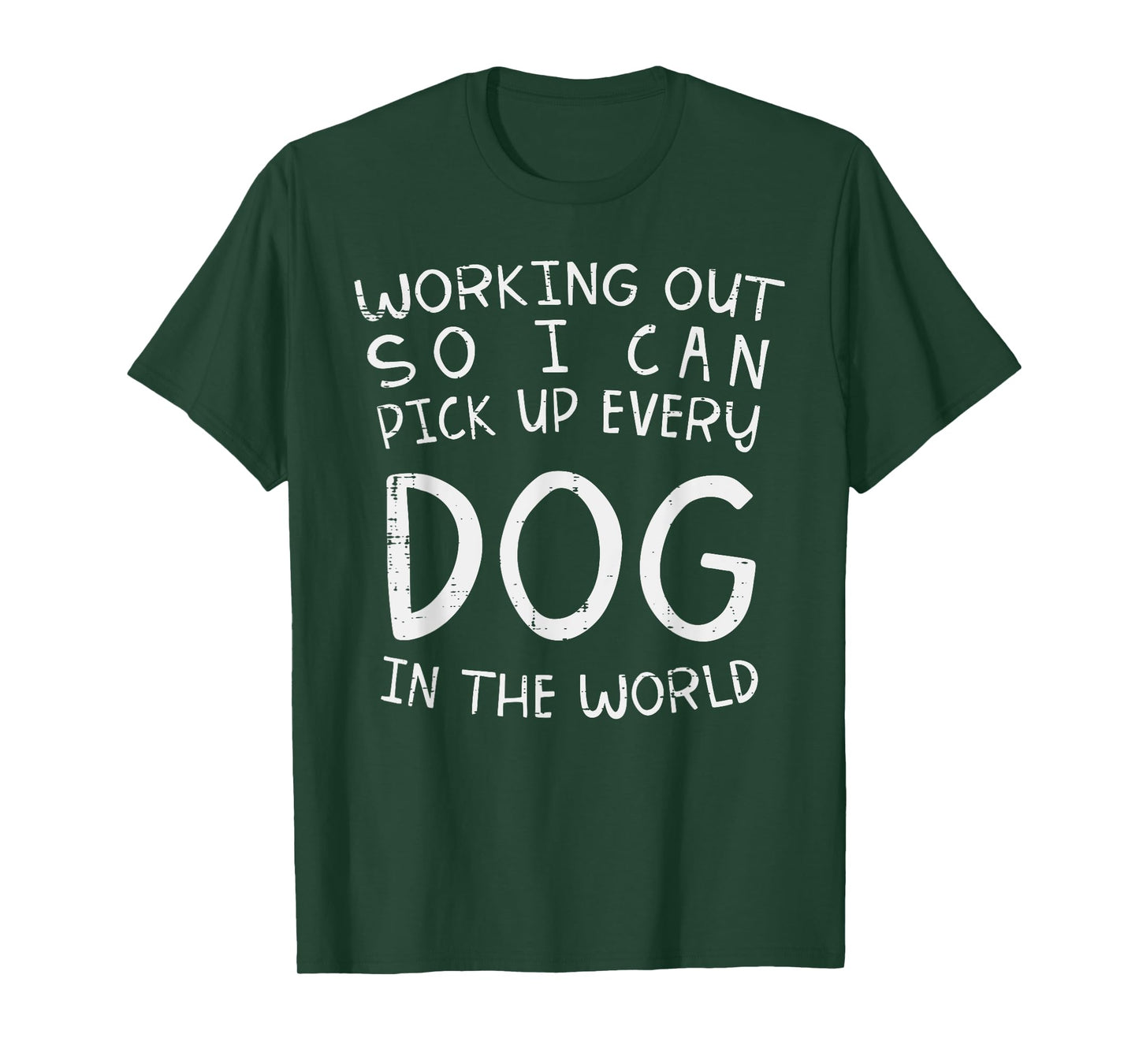 BoredKoalas Working Out Pick Up Every Dog Funny Gym Workout Fitness T-Shirt