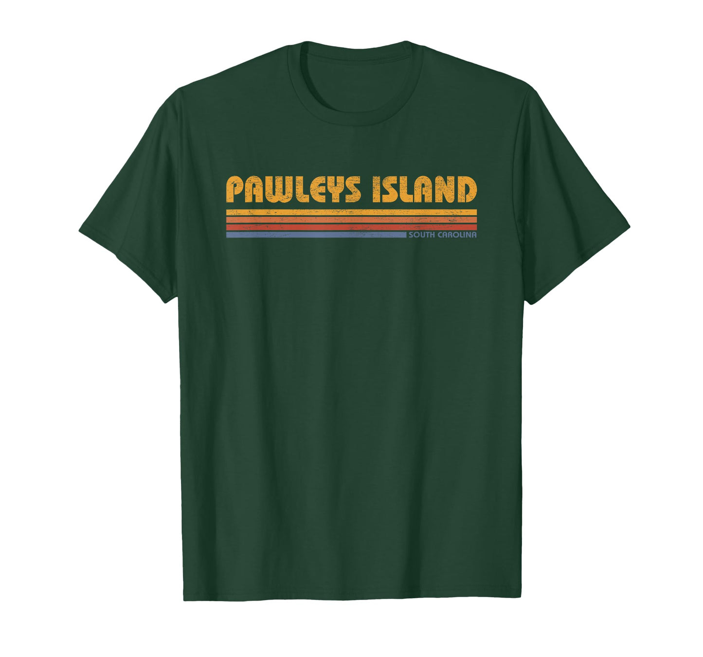 Pawleys Island South Carolina Vintage Throwback Souvenir T-Shirt