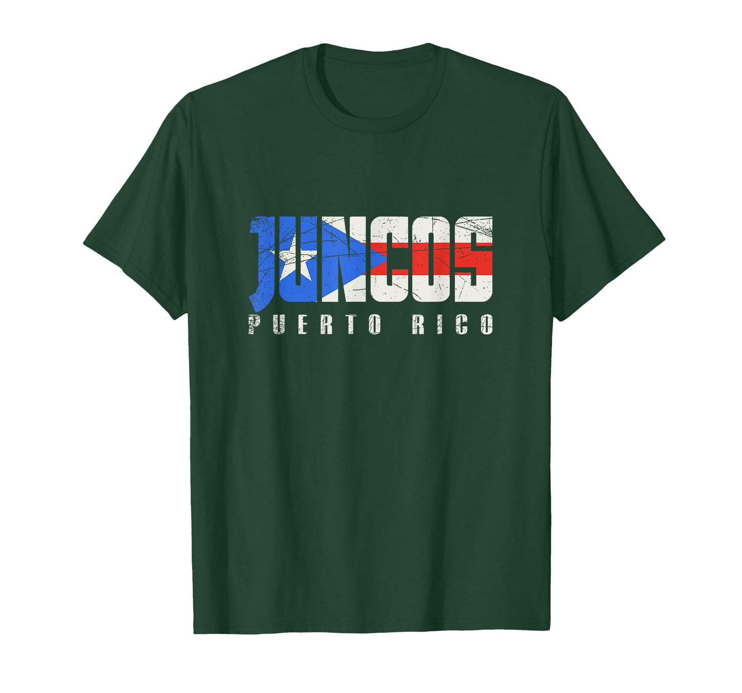 Juncos Puerto Rico, Puerto Rican flag T-Shirt