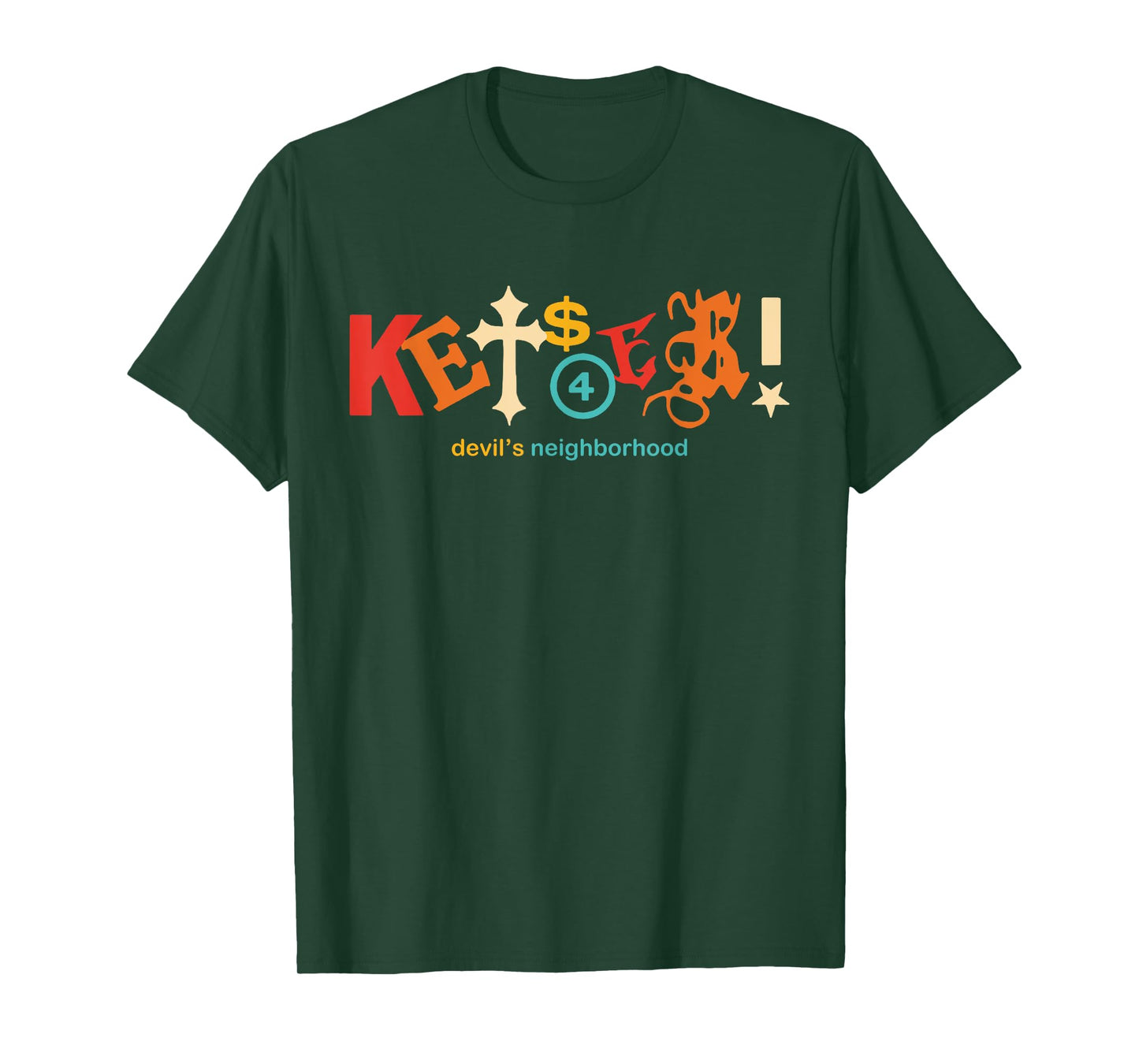 Kets4Eki Devils Neighborhood Retro Apparel T-Shirt