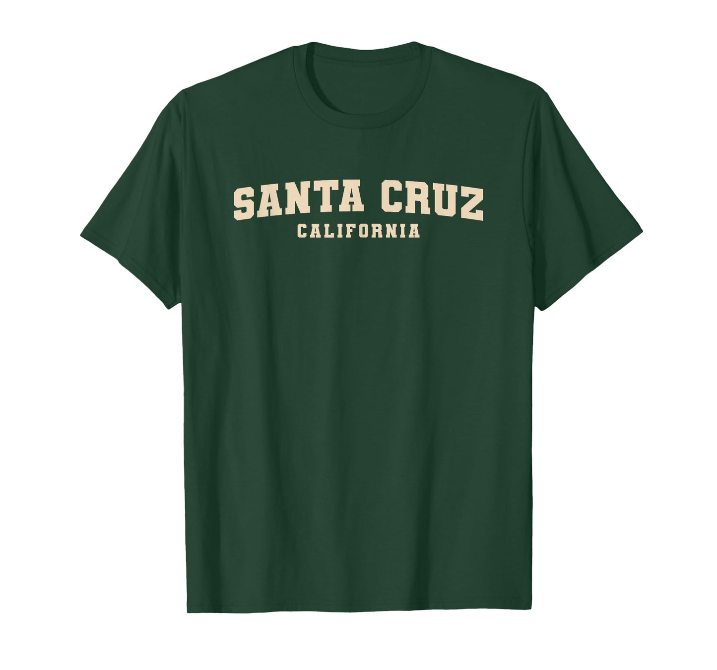 Retro Vintage Surfing & Skateboard Graphic Design Santa Cruz T-Shirt