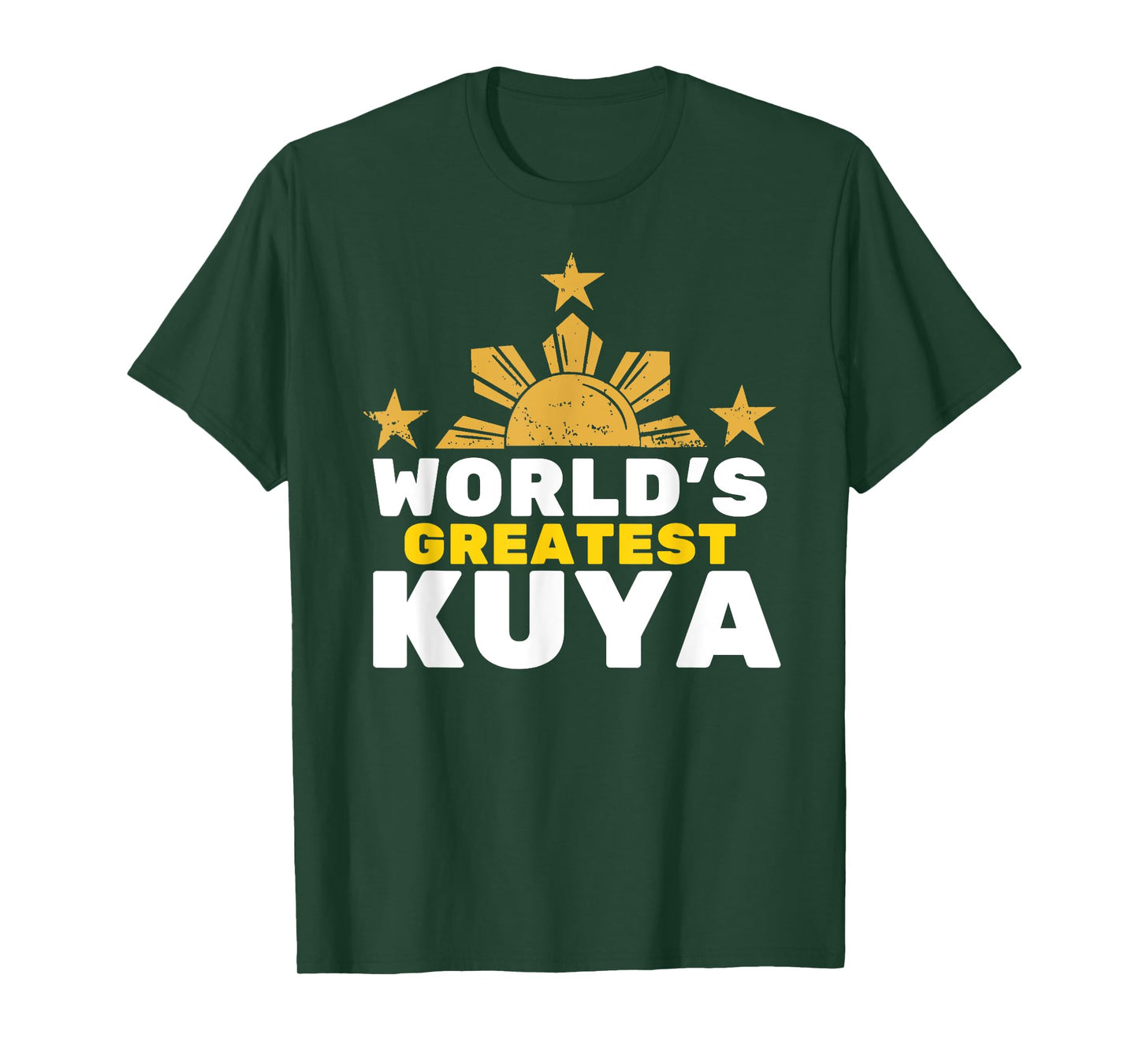 World's Greatest Kuya Shirt - Filipino Funny T Shirt T-Shirt