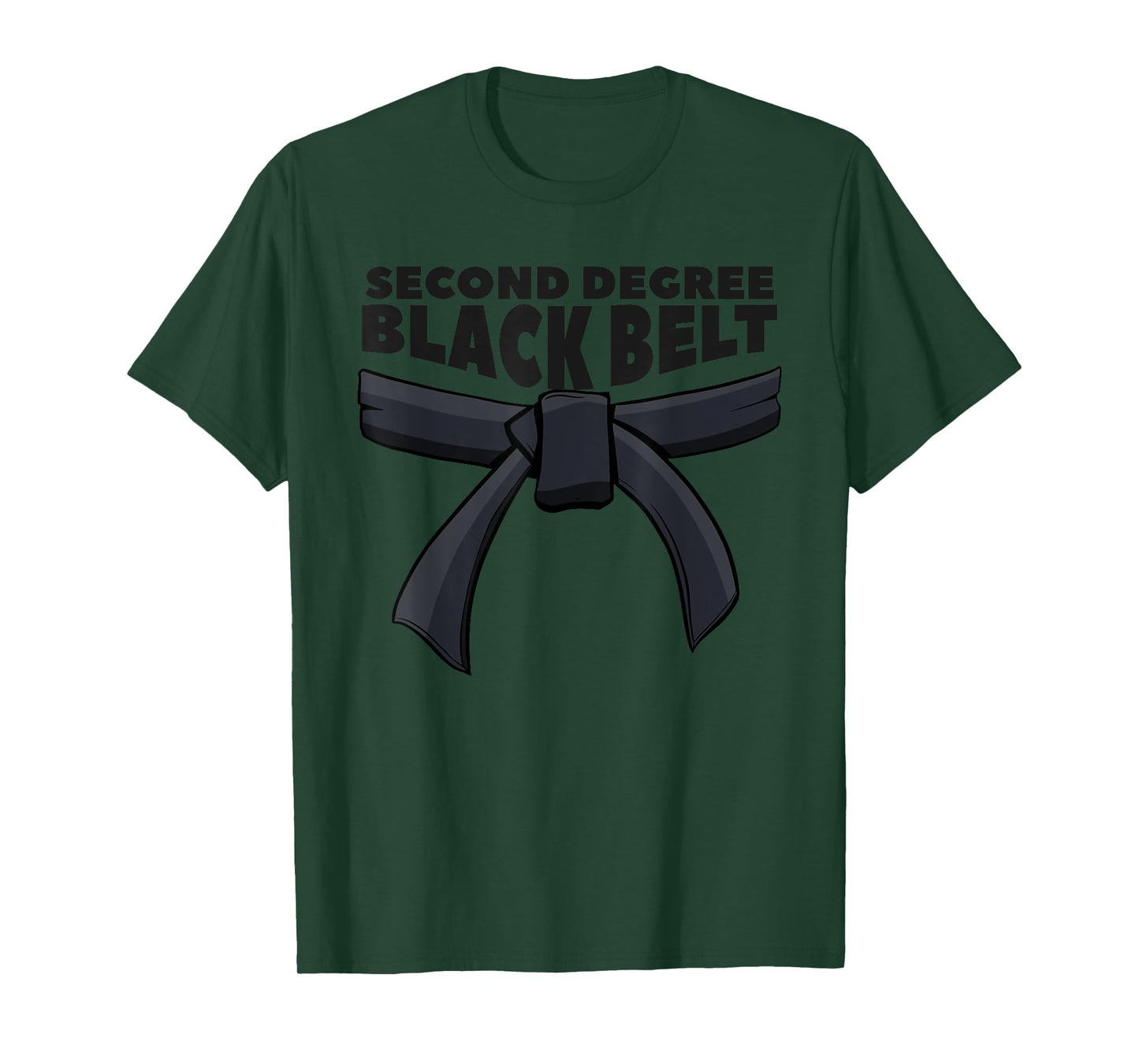 Second Degree Black Belt Martial Arts Karate T-Shirt