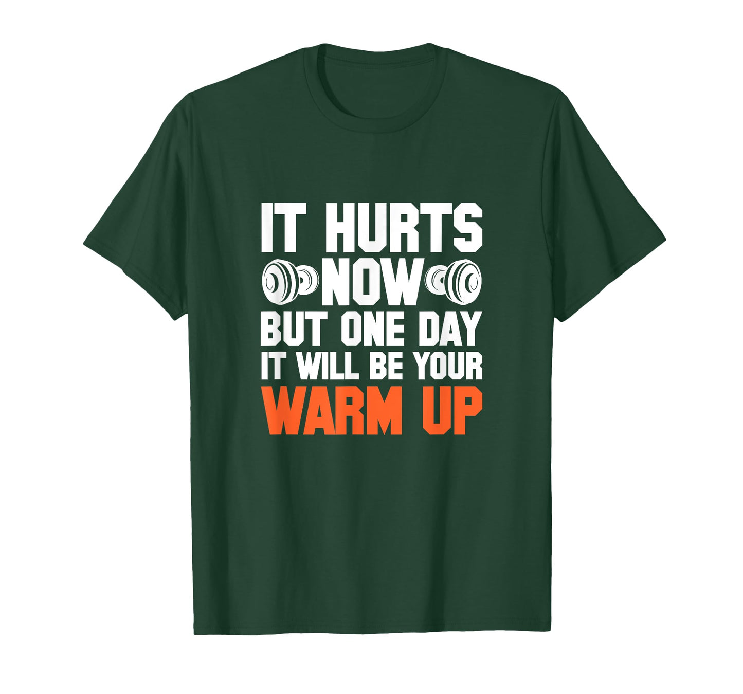 Gym It Hurts Now But One Day It Will Be Your Warm Up T-Shirt