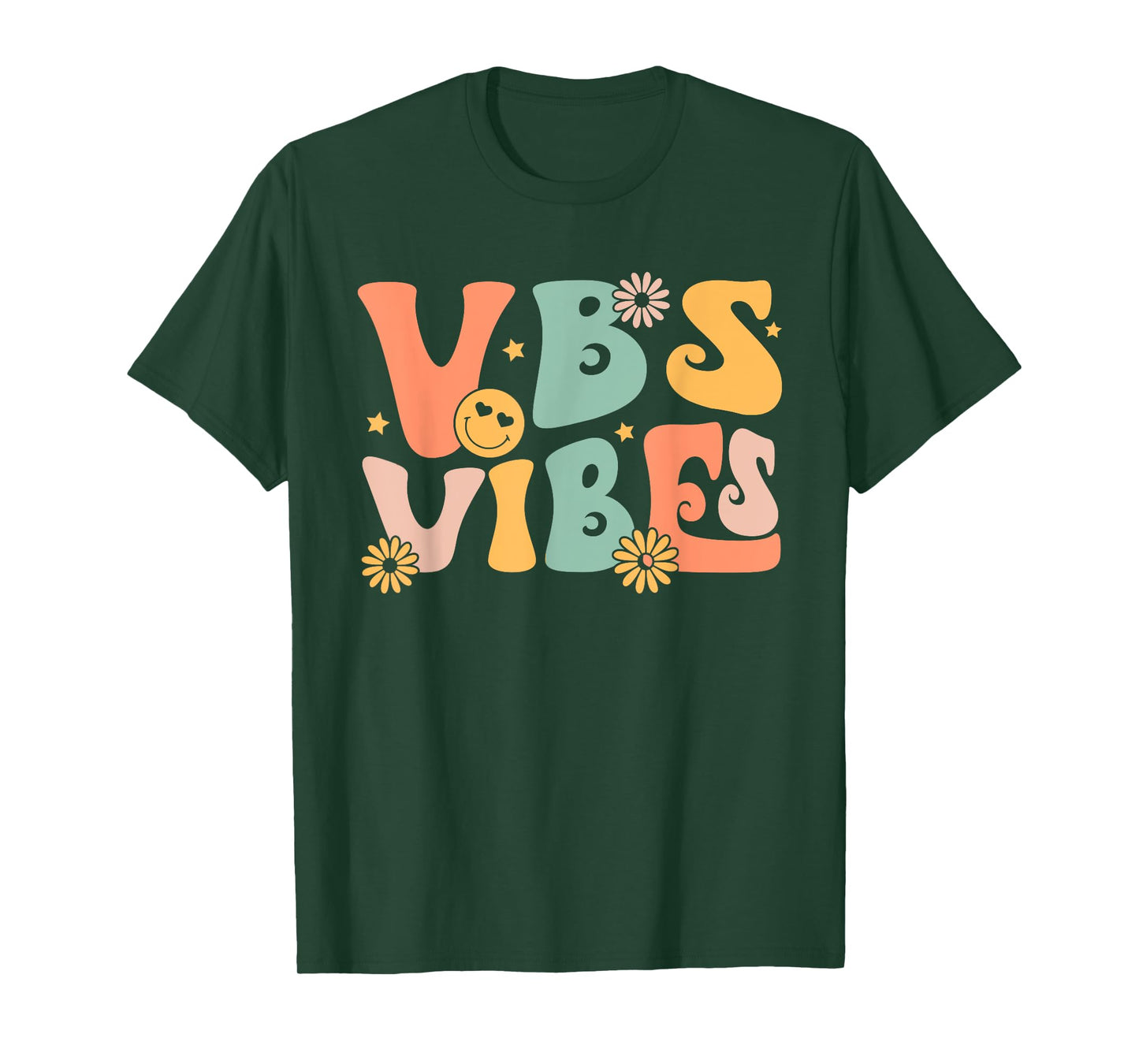Retro Groovy VBS Vibes VBS 2024 Vacation Bible School Group T-Shirt