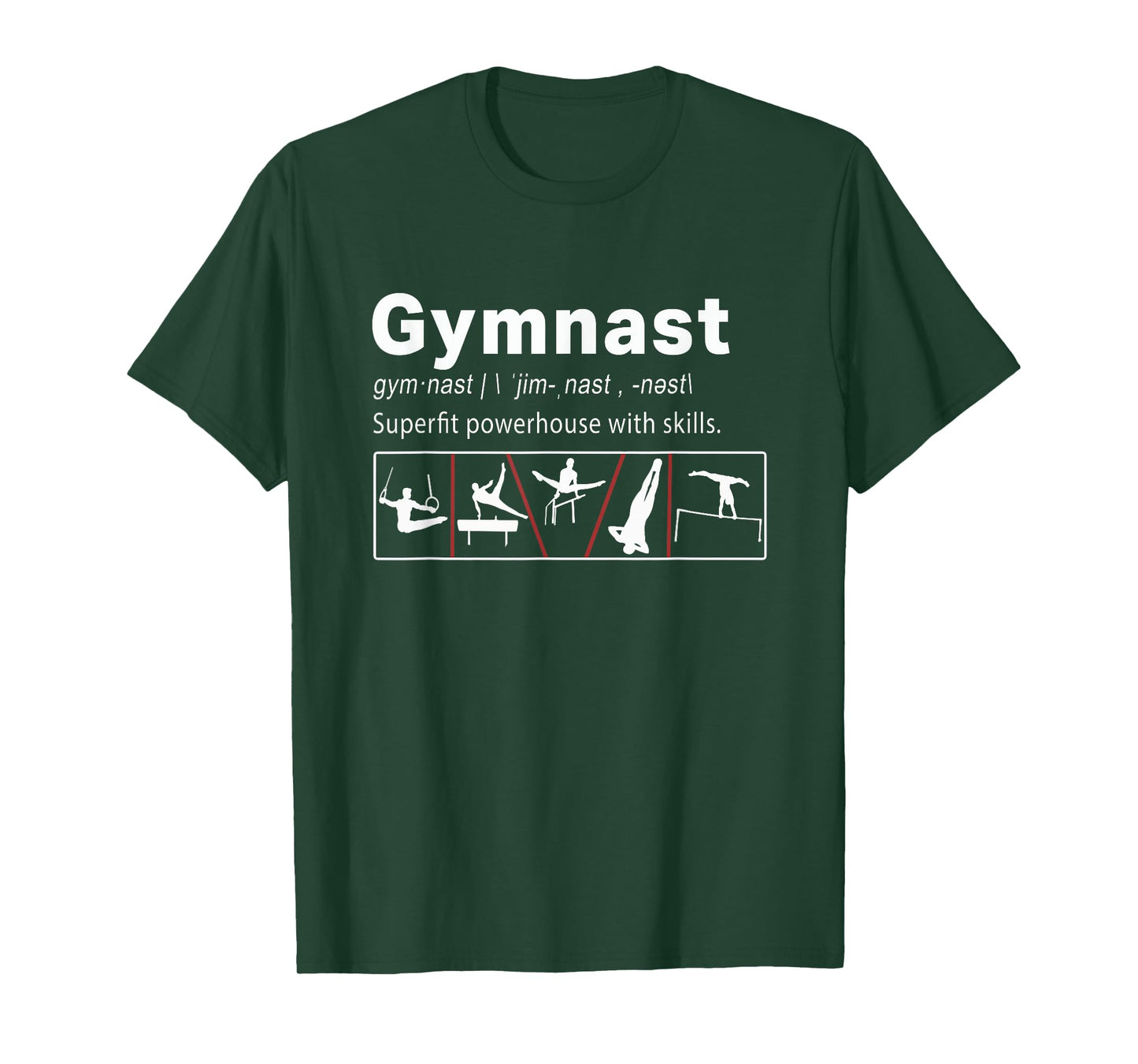 Funny Boys & Mens Gymnast Definition Gift T-Shirt
