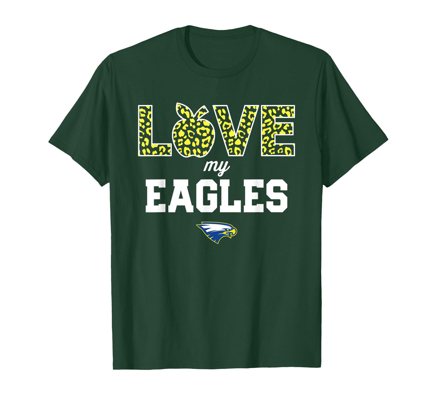 Etowah Eagles Logo Love My Team HS T-Shirt