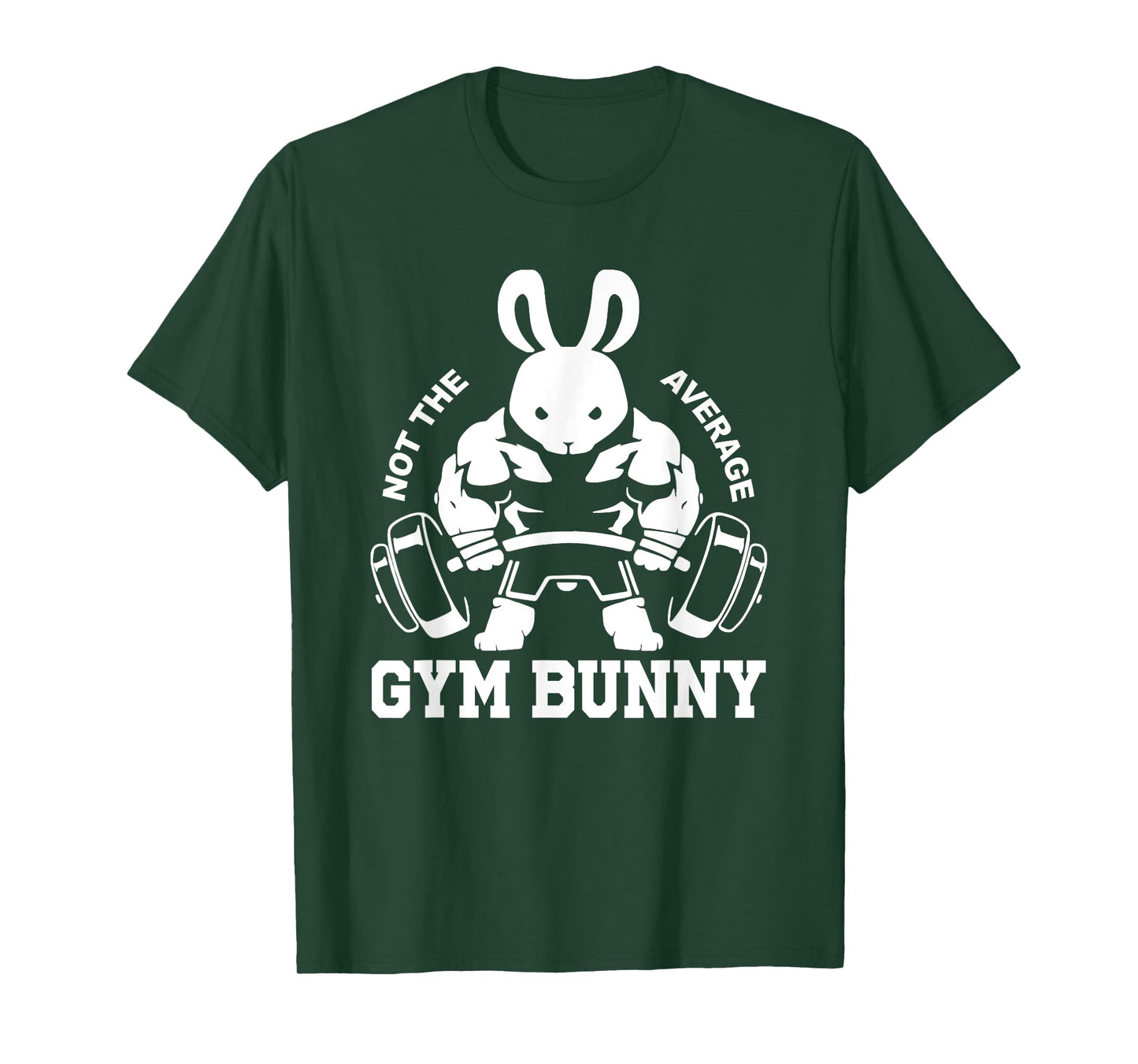 Easter Day Gym Bunny Rabbit Weightlifting Deadlift Fitness T-Shirt