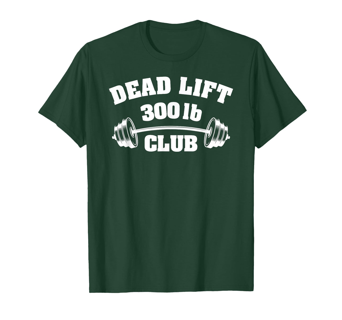 300 Lbs Pound Club Gym Weightlifting Powerlift Dead Lift Tee T-Shirt