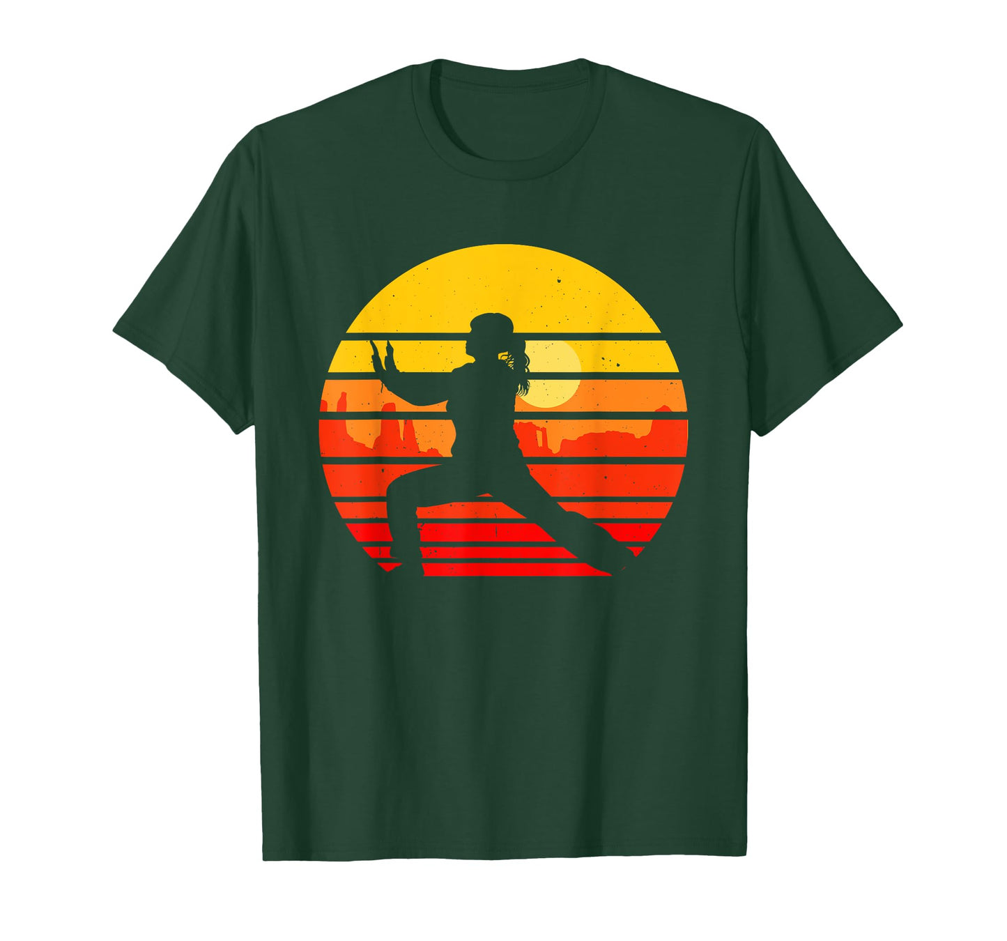 Vintage Tai Chi Martial Arts Fighter Retro Qi Gong T-Shirt