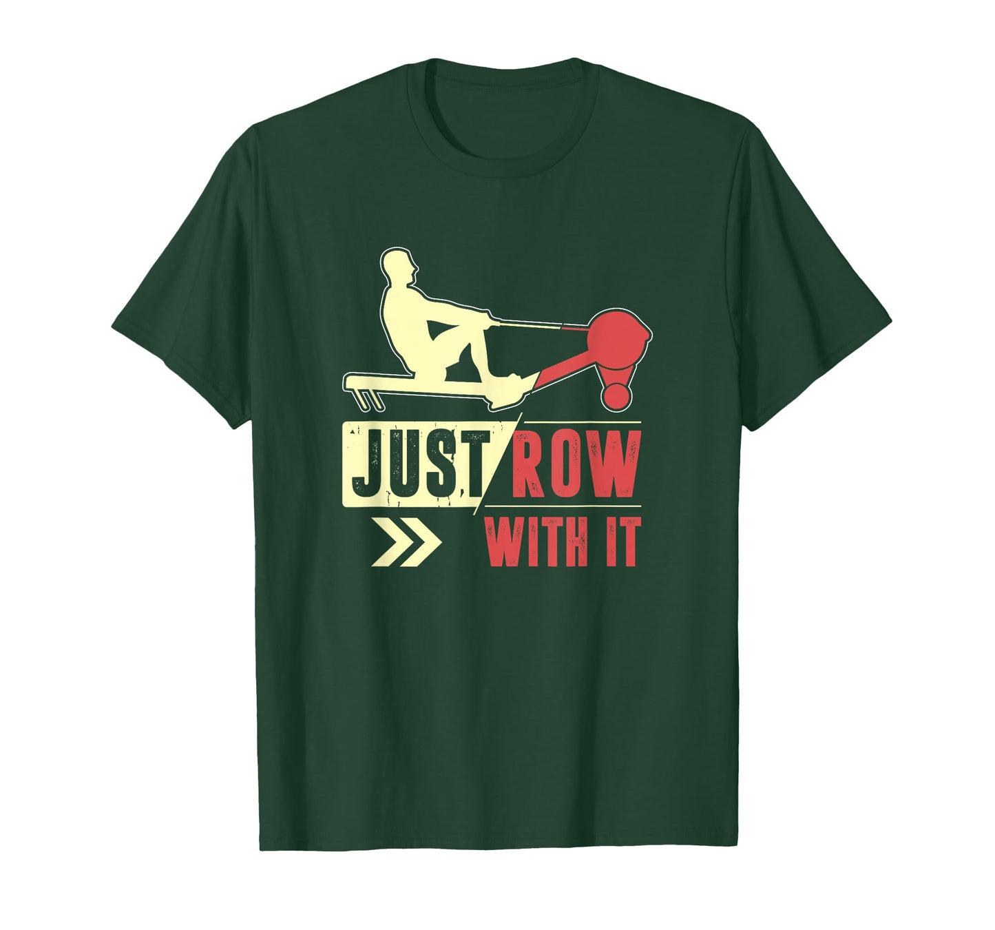 Indoor Rowing Machine Erg Workout Fitness Exercise Ergometer T-Shirt