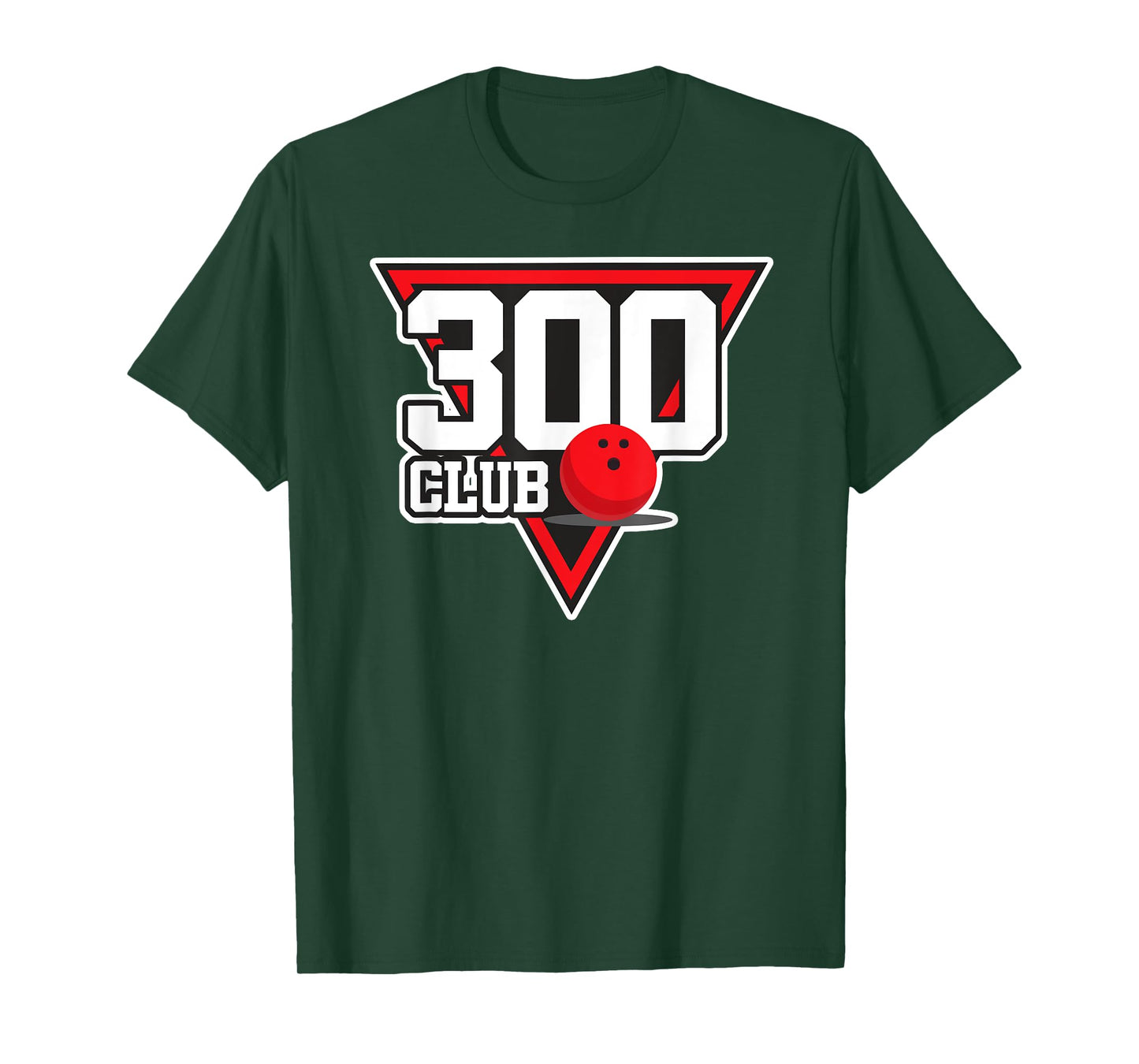 300 Bowling Design Perfect Bowling Game 300 Bowler Gift T-Shirt
